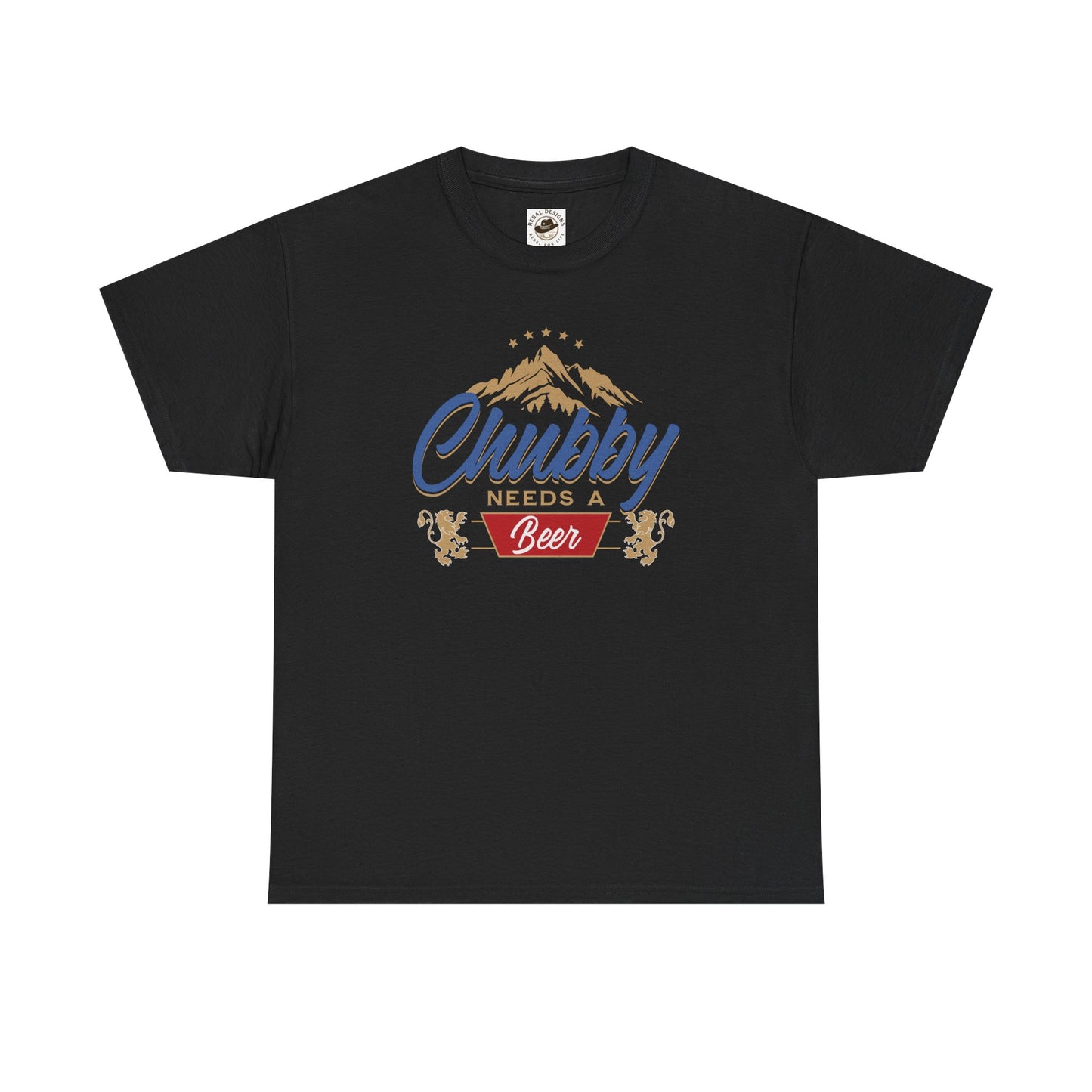 Chubby Needs a Beer T-Shirt, Funny Unisex Tee, Gift for Beer Lovers, Casual Wear, Summer BBQ Clothing, Birthday Present