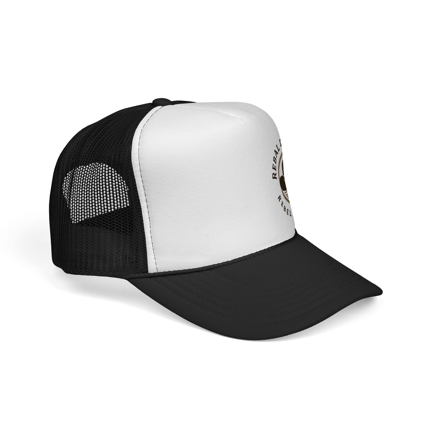 Rebel Life Trucker Cap | Retro Style Hat for Outdoor Adventures, Festivals, and Everyday Wear, Perfect Gift for Him or Her