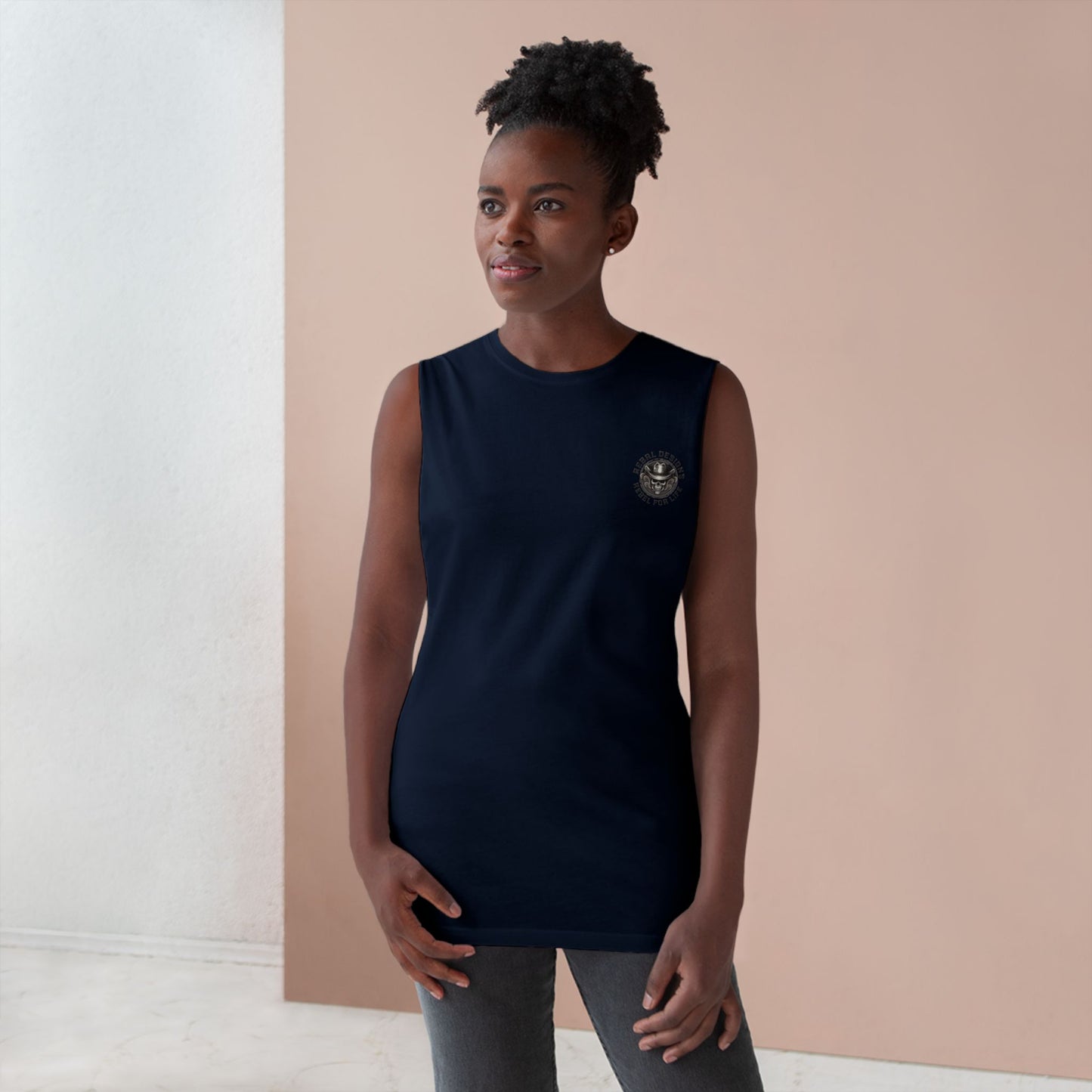 Unisex Graphic Tank Top - Rebel Designs, Perfect for Summer, Music Festivals, Everyday Wear, Gifts for Him/Her