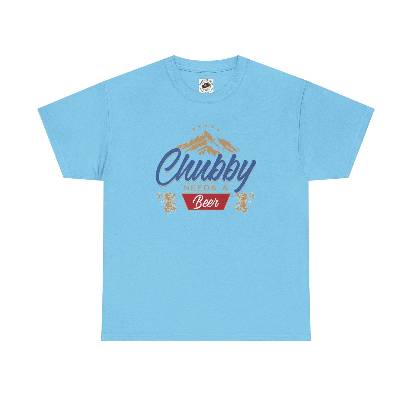 Chubby Needs a Beer T-Shirt, Funny Unisex Tee, Gift for Beer Lovers, Casual Wear, Summer BBQ Clothing, Birthday Present