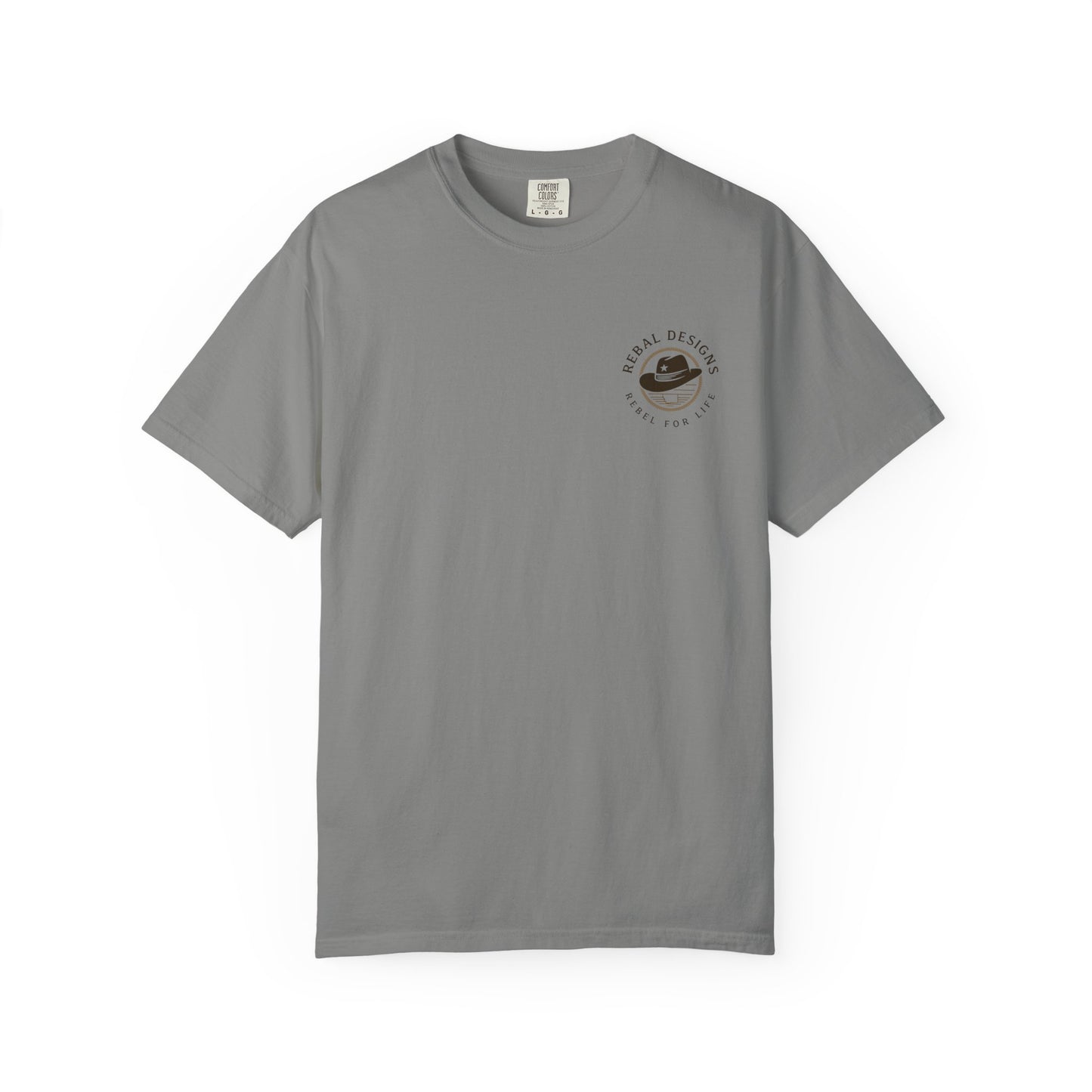 Copy of Rebel Skull T-Shirt - Unisex Garment-Dyed Tee for Free Spirits, Music Festivals, Casual Outings, Gifts for Him/Her, Everyday Wear