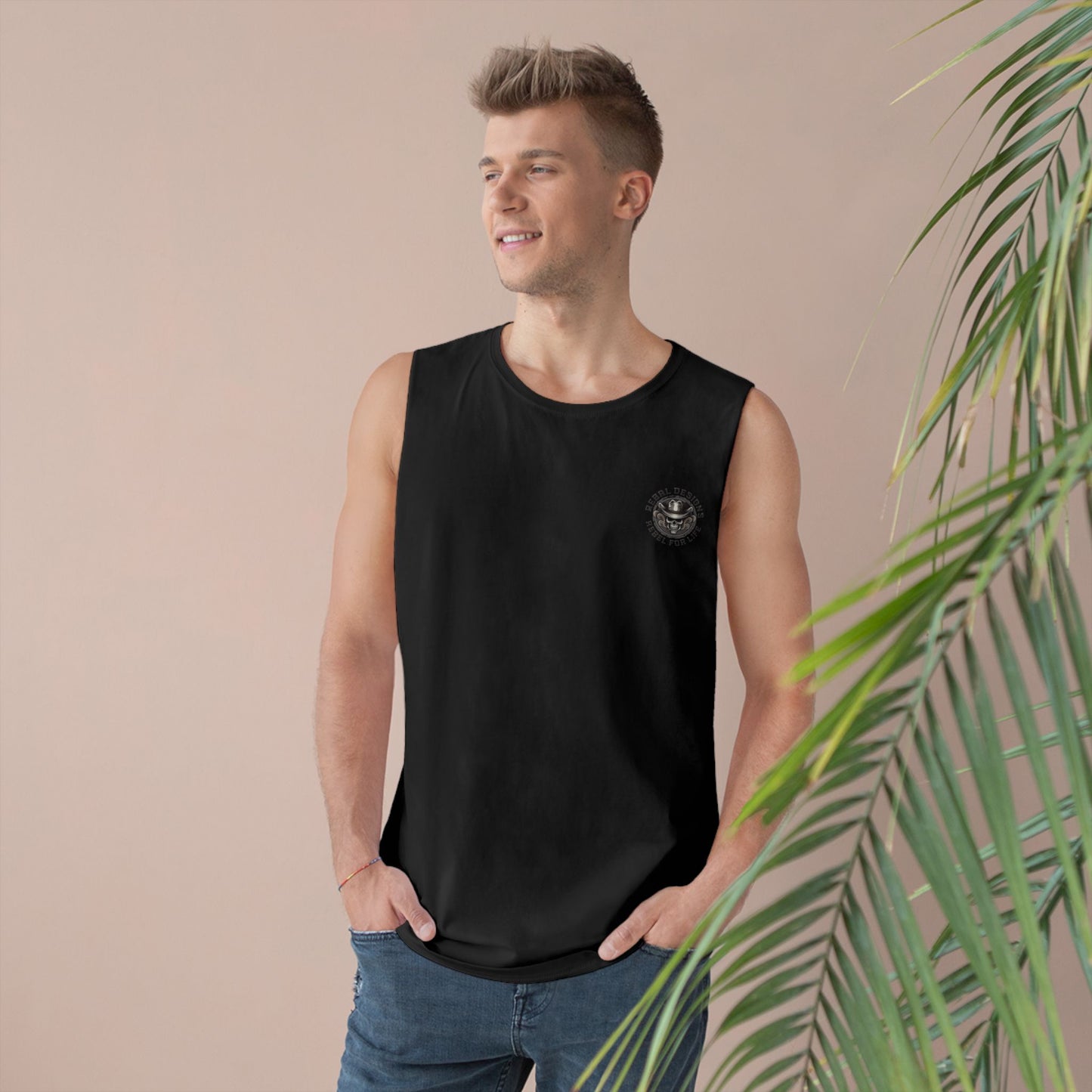 Unisex Graphic Tank Top - Rebel Designs, Perfect for Summer, Music Festivals, Everyday Wear, Gifts for Him/Her