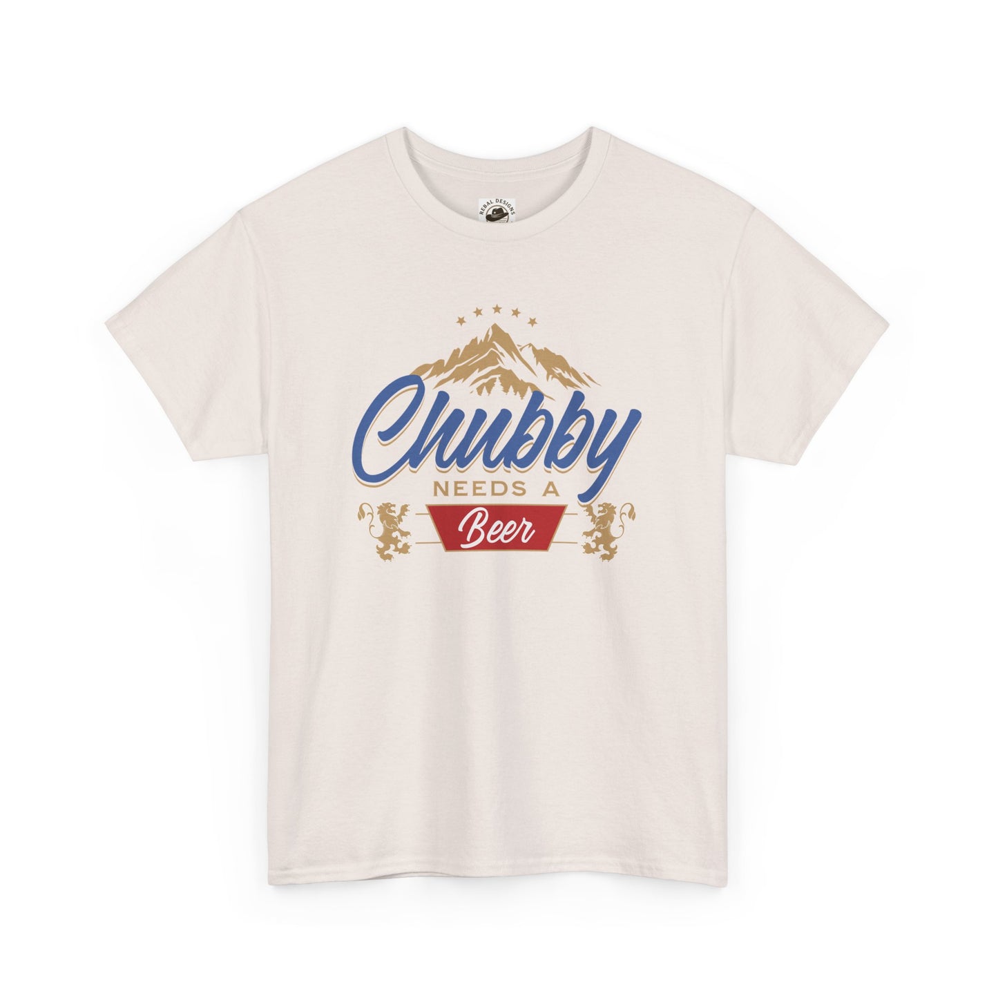 Chubby Needs a Beer T-Shirt, Funny Unisex Tee, Gift for Beer Lovers, Casual Wear, Summer BBQ Clothing, Birthday Present