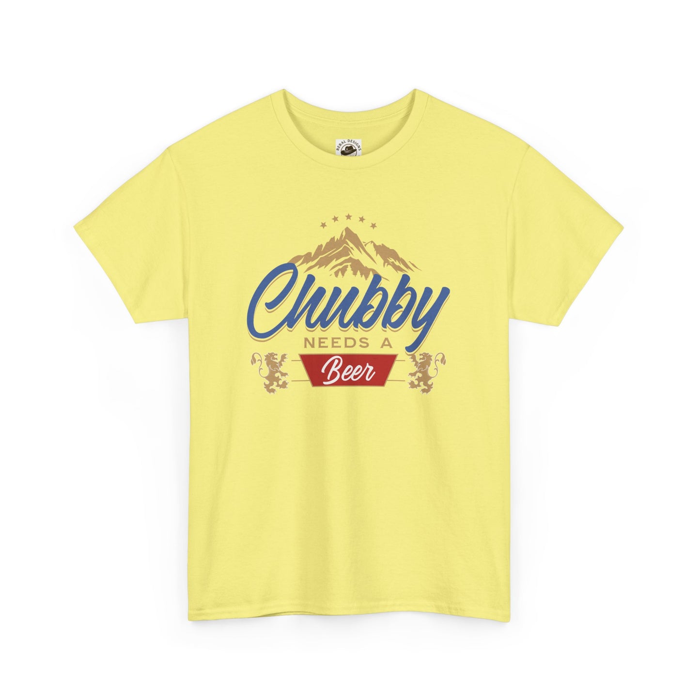 Chubby Needs a Beer T-Shirt, Funny Unisex Tee, Gift for Beer Lovers, Casual Wear, Summer BBQ Clothing, Birthday Present