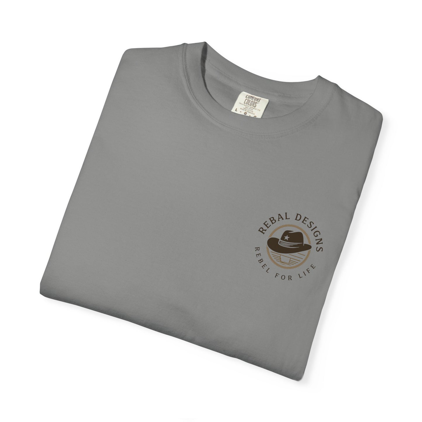 Copy of Rebel Skull T-Shirt - Unisex Garment-Dyed Tee for Free Spirits, Music Festivals, Casual Outings, Gifts for Him/Her, Everyday Wear