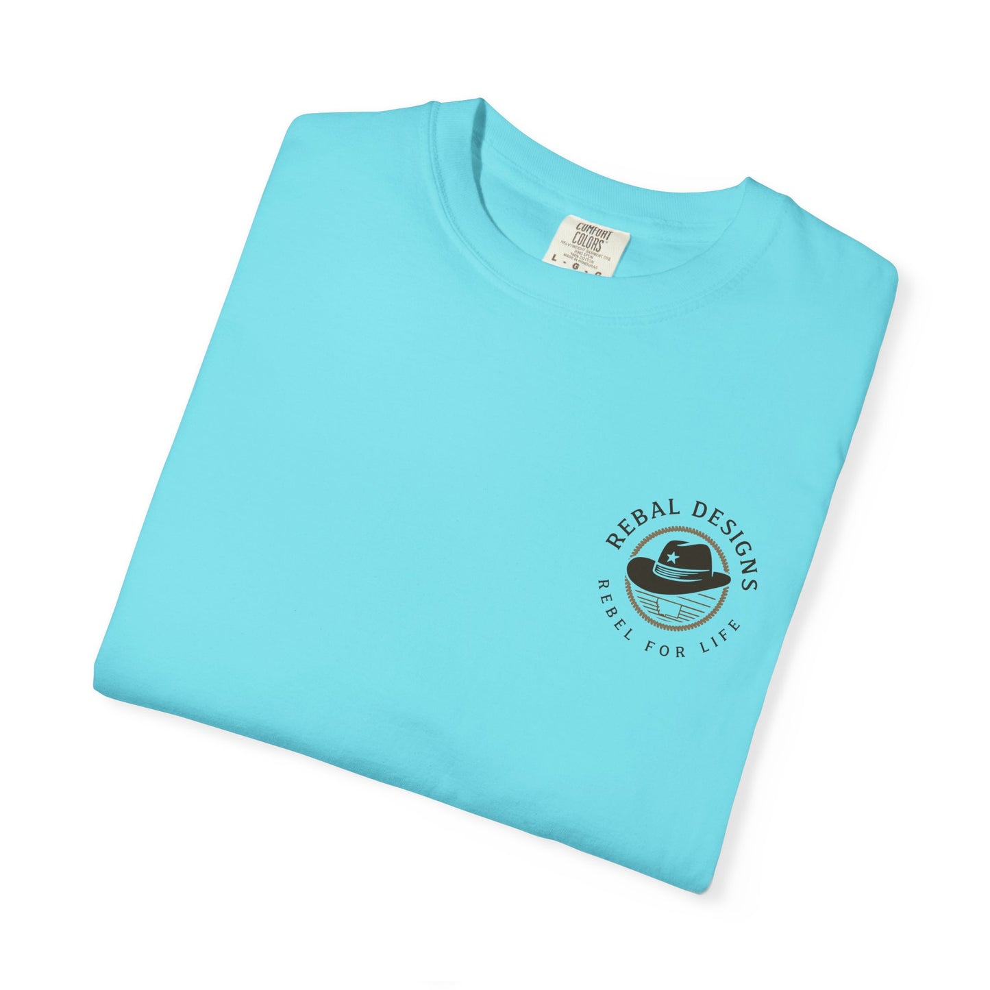 Copy of Rebel Skull T-Shirt - Unisex Garment-Dyed Tee for Free Spirits, Music Festivals, Casual Outings, Gifts for Him/Her, Everyday Wear