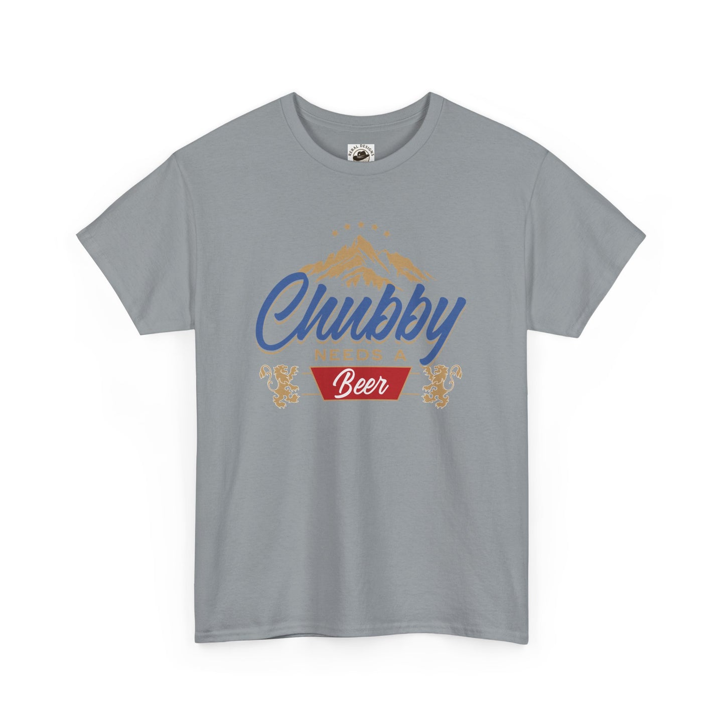 Chubby Needs a Beer T-Shirt, Funny Unisex Tee, Gift for Beer Lovers, Casual Wear, Summer BBQ Clothing, Birthday Present
