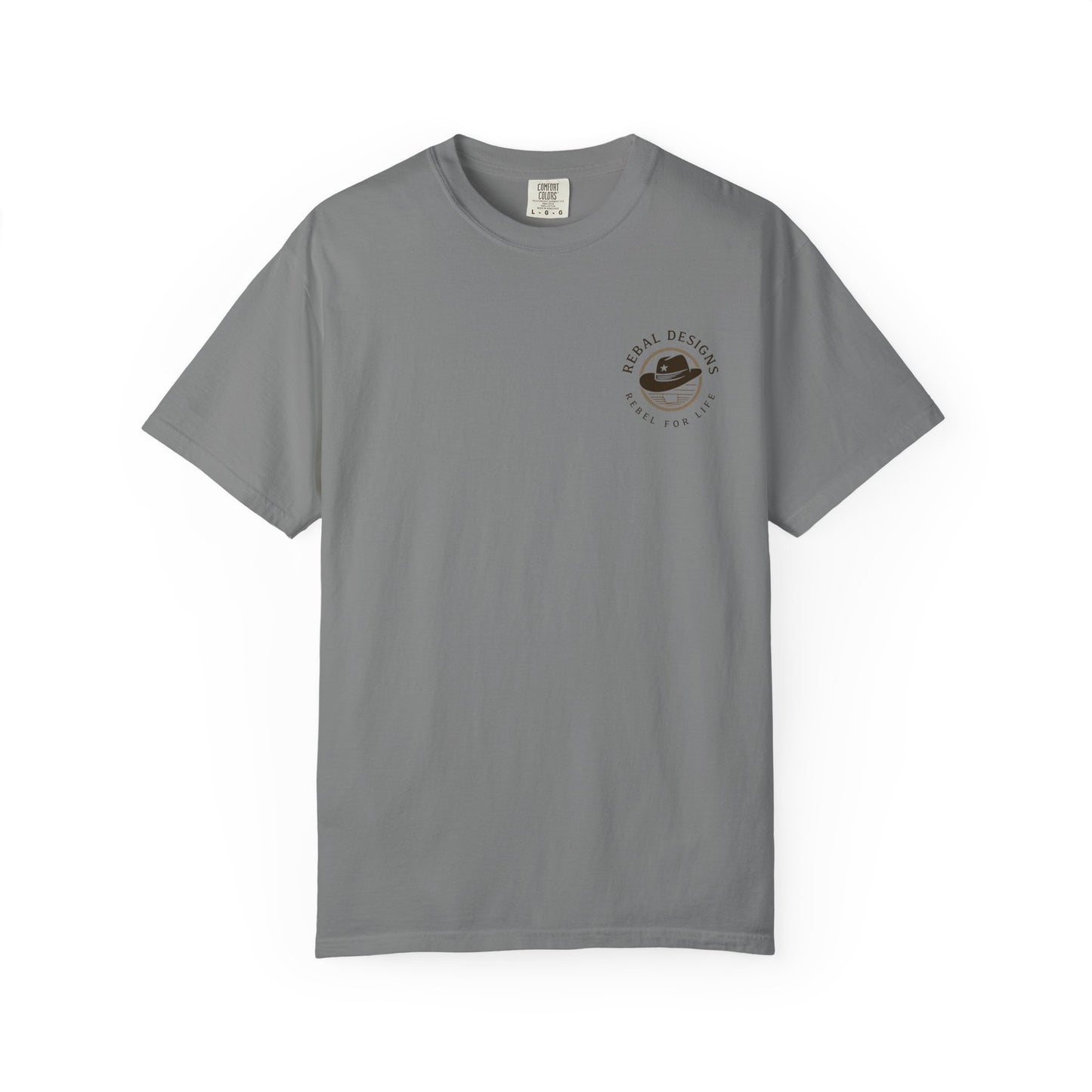 Copy of Rebel Skull T-Shirt - Unisex Garment-Dyed Tee for Free Spirits, Music Festivals, Casual Outings, Gifts for Him/Her, Everyday Wear