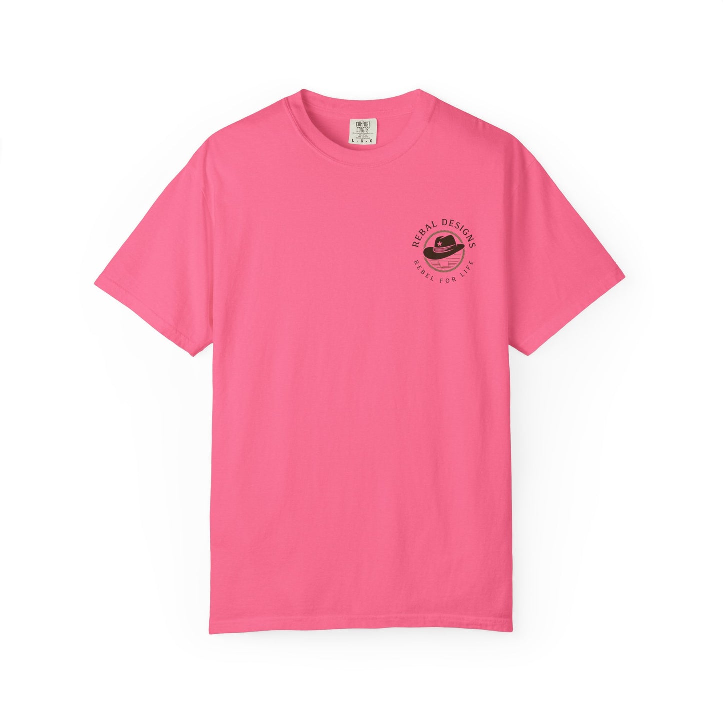 Copy of Rebel Skull T-Shirt - Unisex Garment-Dyed Tee for Free Spirits, Music Festivals, Casual Outings, Gifts for Him/Her, Everyday Wear
