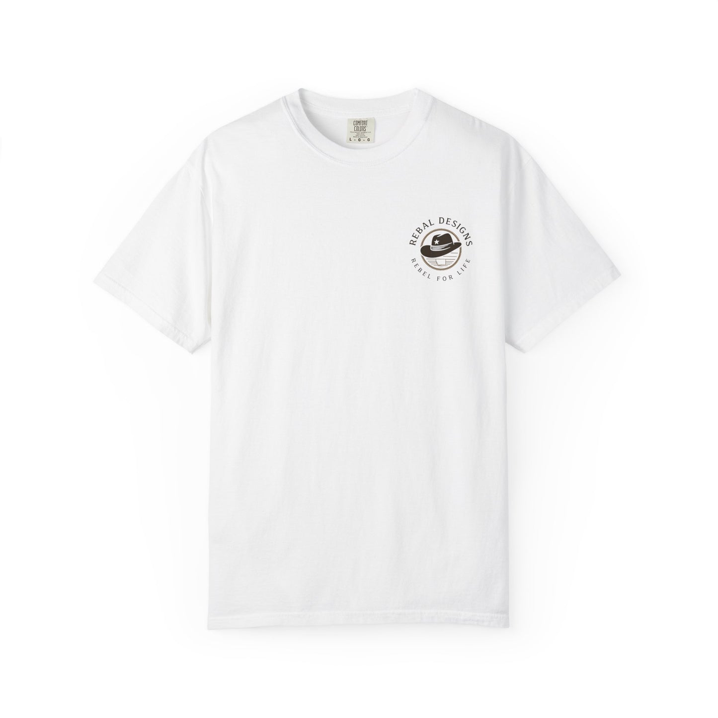 Copy of Rebel Skull T-Shirt - Unisex Garment-Dyed Tee for Free Spirits, Music Festivals, Casual Outings, Gifts for Him/Her, Everyday Wear