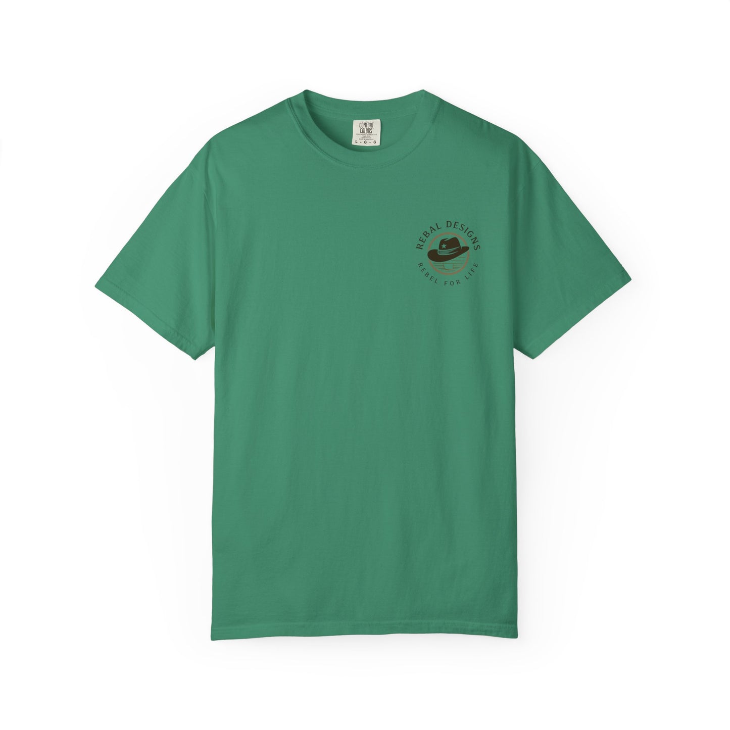 Copy of Rebel Skull T-Shirt - Unisex Garment-Dyed Tee for Free Spirits, Music Festivals, Casual Outings, Gifts for Him/Her, Everyday Wear
