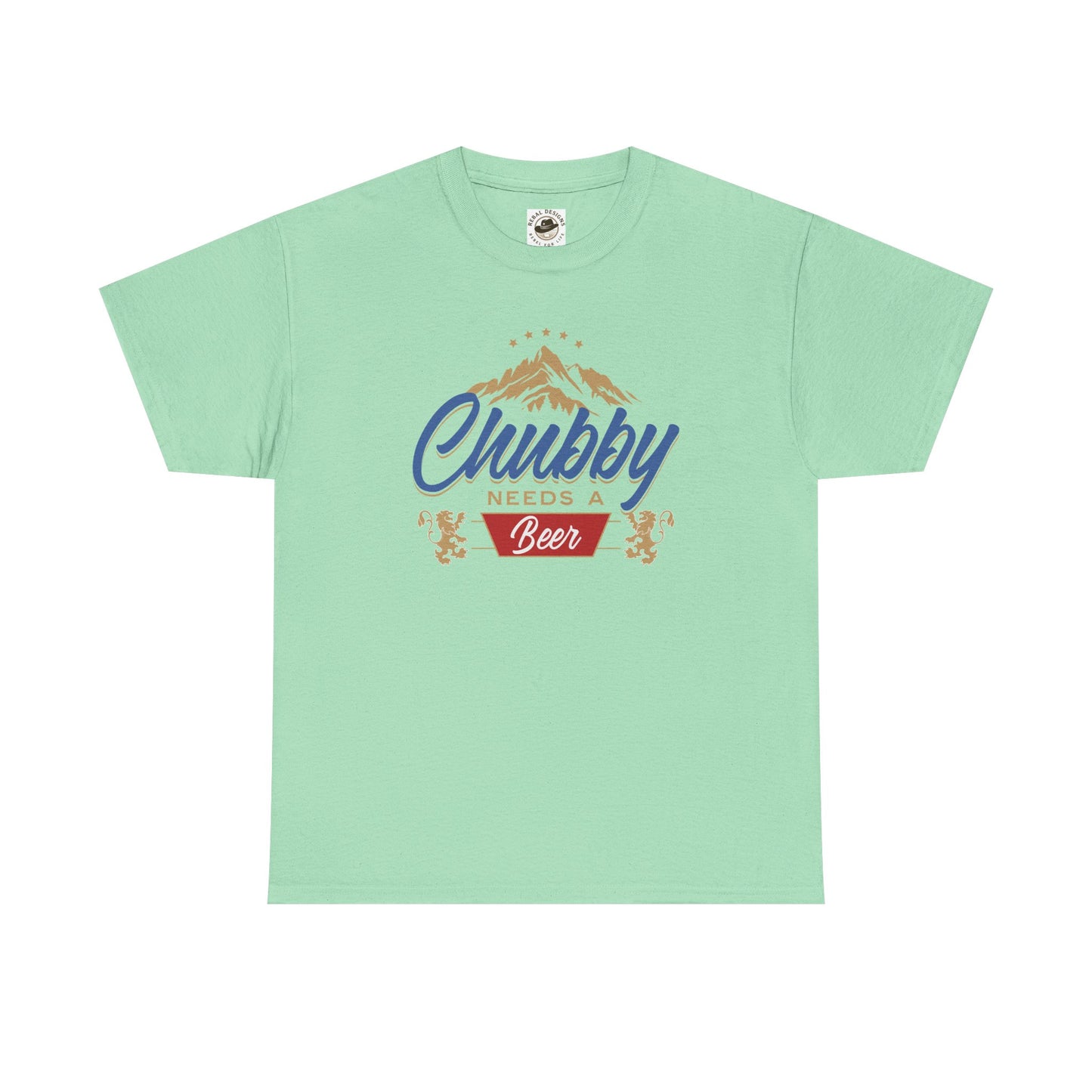 Chubby Needs a Beer T-Shirt, Funny Unisex Tee, Gift for Beer Lovers, Casual Wear, Summer BBQ Clothing, Birthday Present