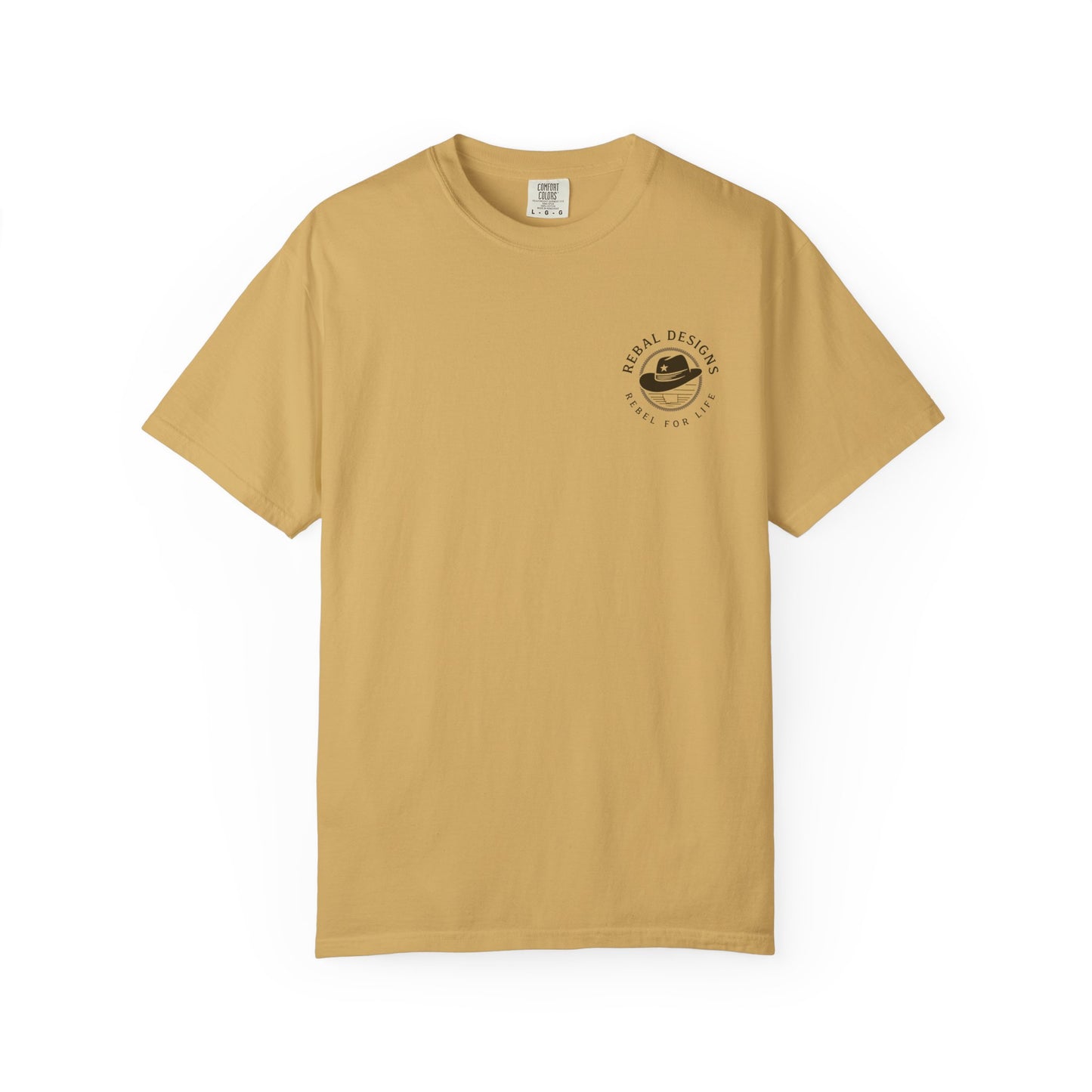Copy of Rebel Skull T-Shirt - Unisex Garment-Dyed Tee for Free Spirits, Music Festivals, Casual Outings, Gifts for Him/Her, Everyday Wear