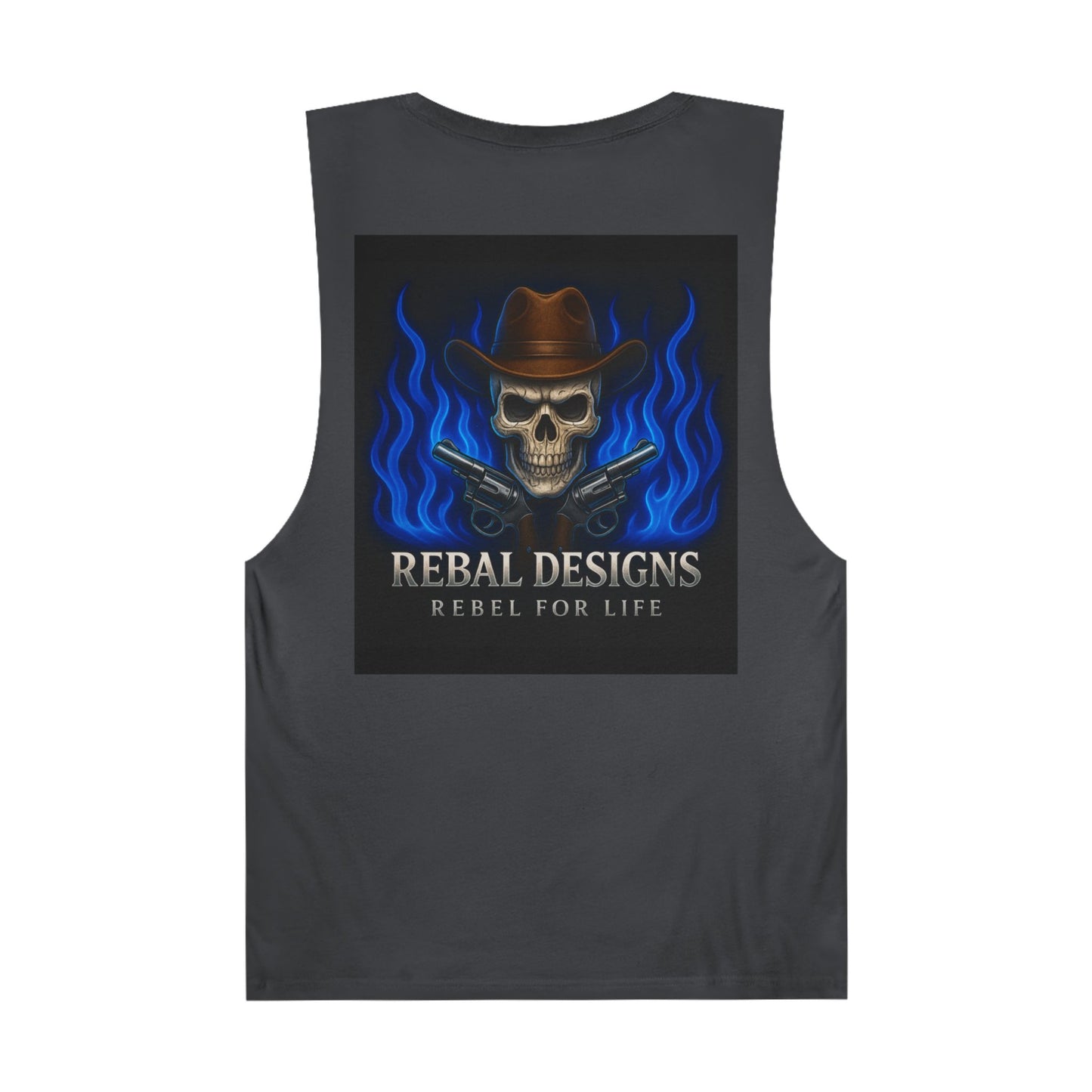 Unisex Graphic Tank Top - Rebel Designs, Perfect for Summer, Music Festivals, Everyday Wear, Gifts for Him/Her
