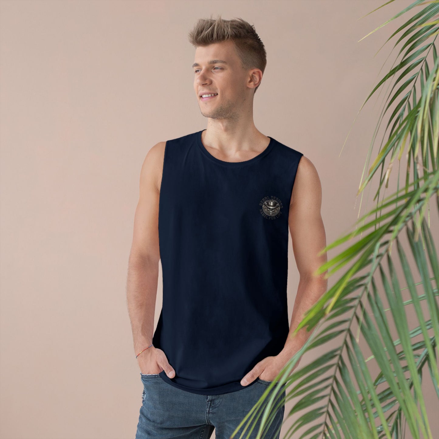 Unisex Graphic Tank Top - Rebel Designs, Perfect for Summer, Music Festivals, Everyday Wear, Gifts for Him/Her