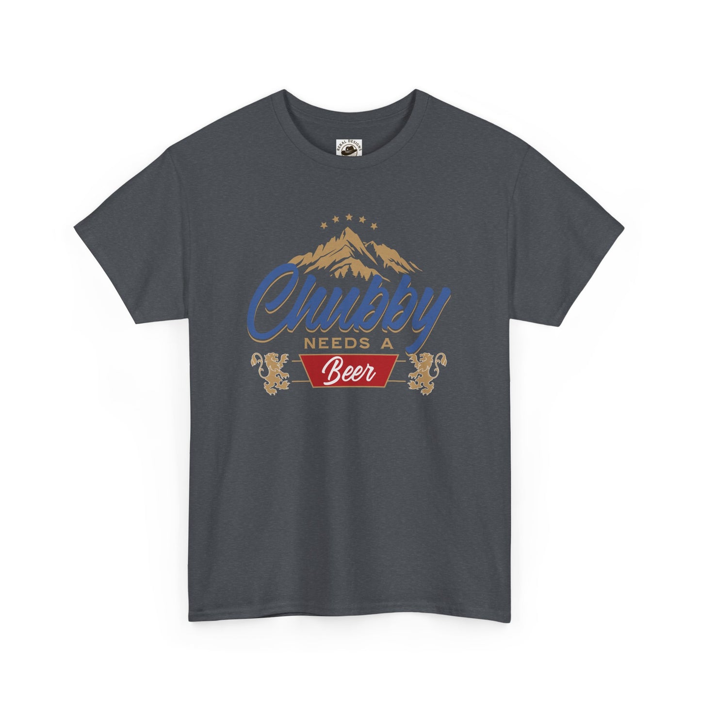 Chubby Needs a Beer T-Shirt, Funny Unisex Tee, Gift for Beer Lovers, Casual Wear, Summer BBQ Clothing, Birthday Present