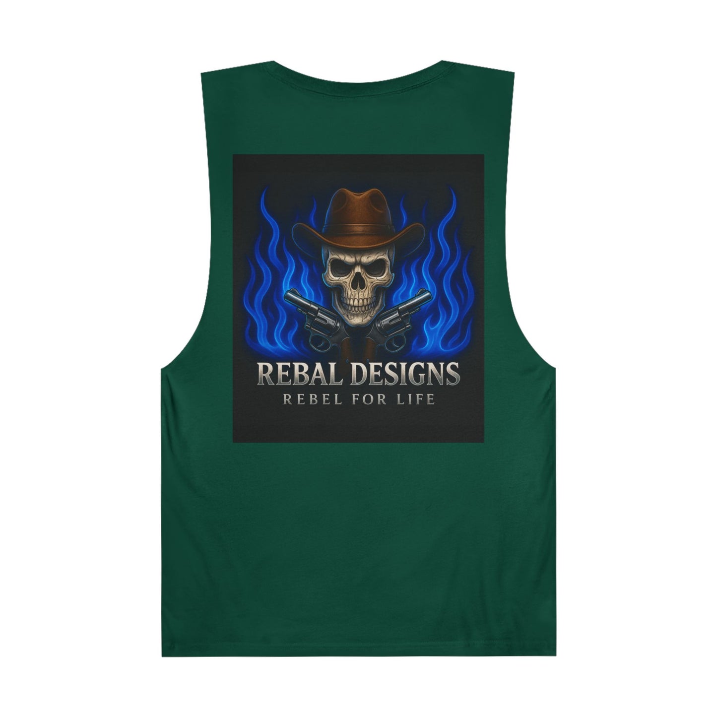 Unisex Graphic Tank Top - Rebel Designs, Perfect for Summer, Music Festivals, Everyday Wear, Gifts for Him/Her
