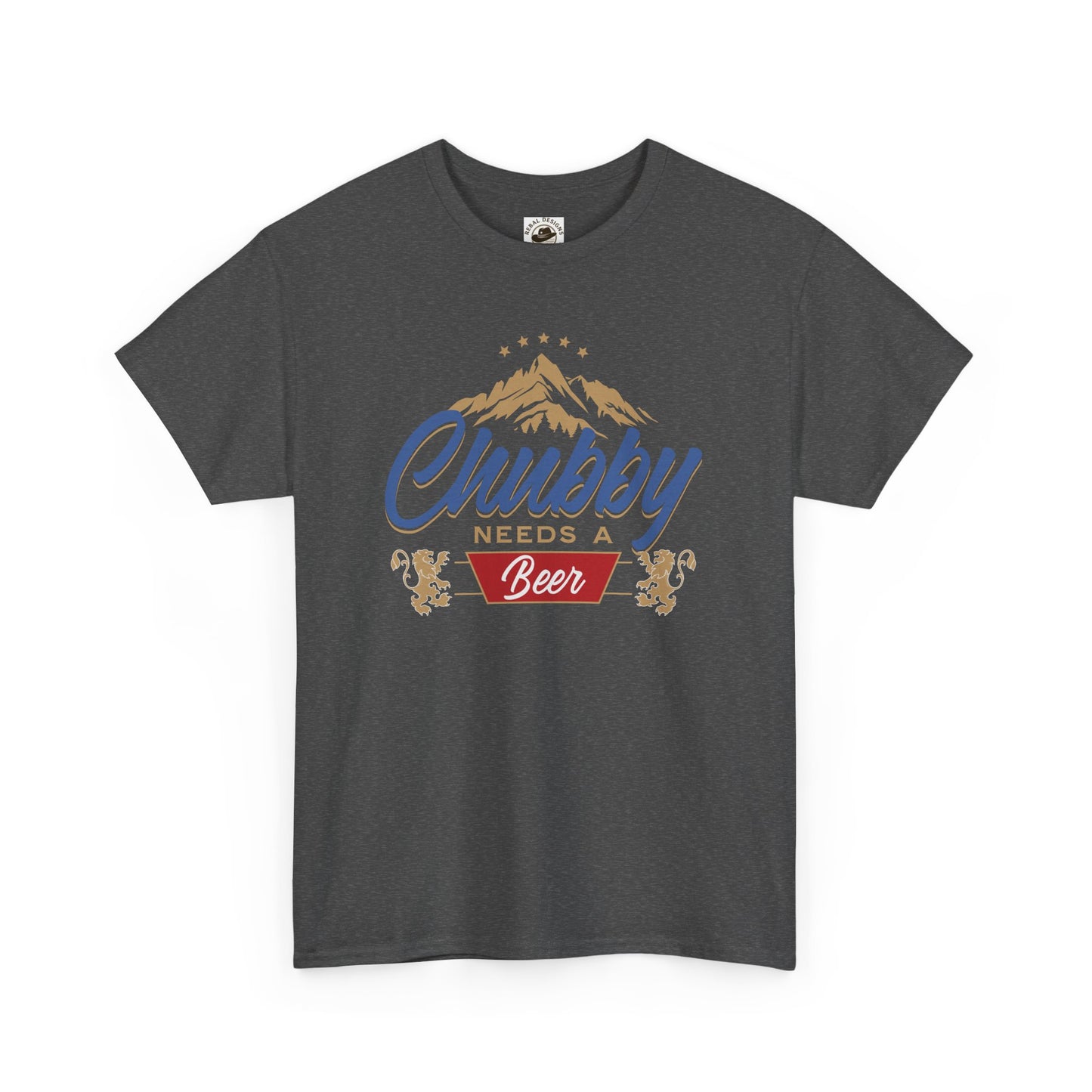 Chubby Needs a Beer T-Shirt, Funny Unisex Tee, Gift for Beer Lovers, Casual Wear, Summer BBQ Clothing, Birthday Present