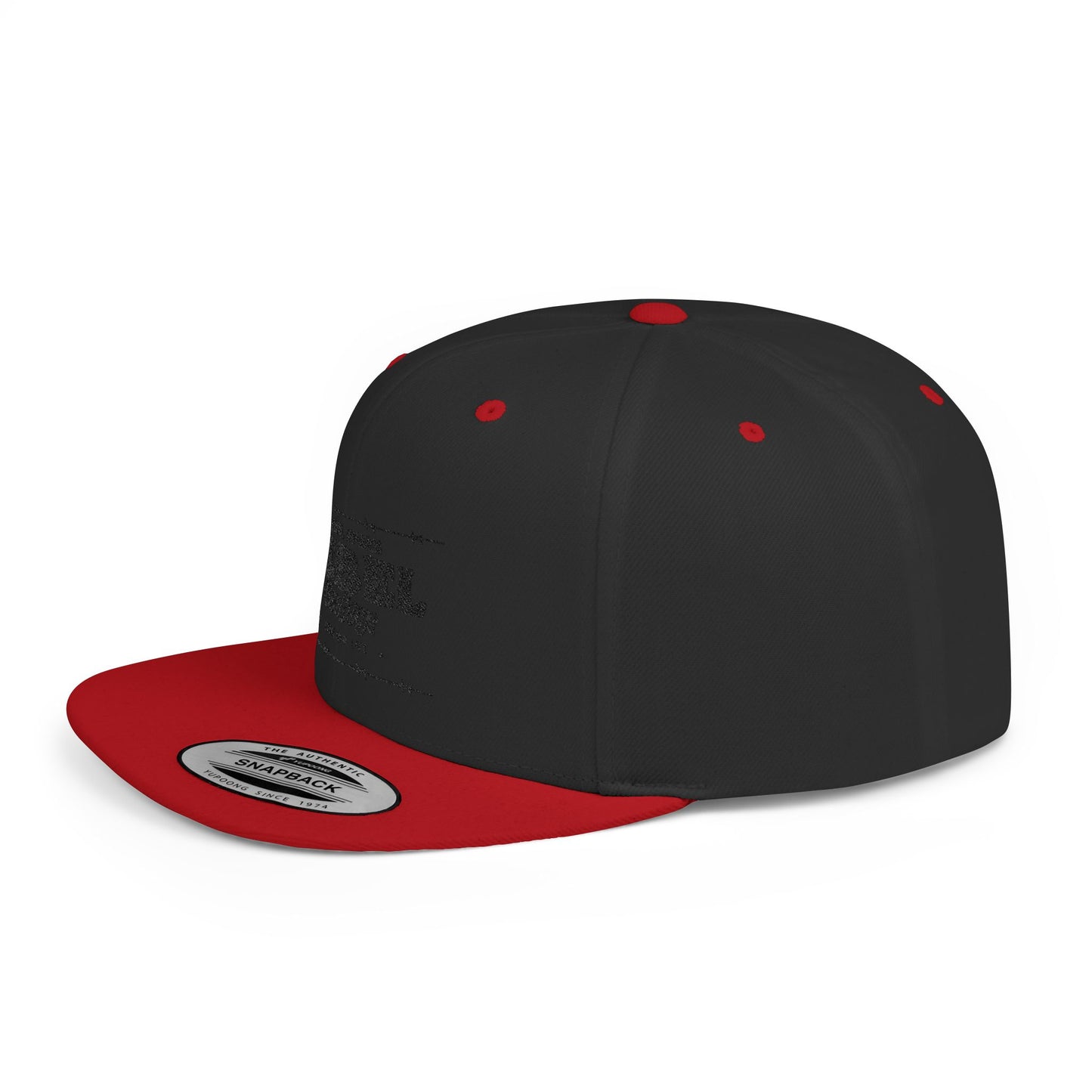 Rebel Snapback Hat, Trendy Flat Bill Cap, Urban Style Hat, Gift for Him, Casual Fashion Accessory