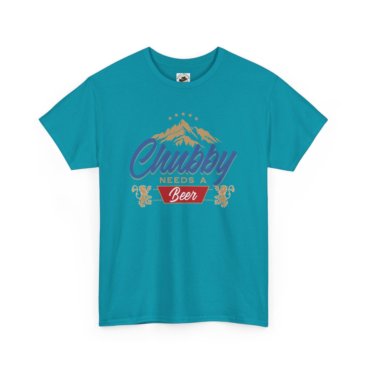 Chubby Needs a Beer T-Shirt, Funny Unisex Tee, Gift for Beer Lovers, Casual Wear, Summer BBQ Clothing, Birthday Present