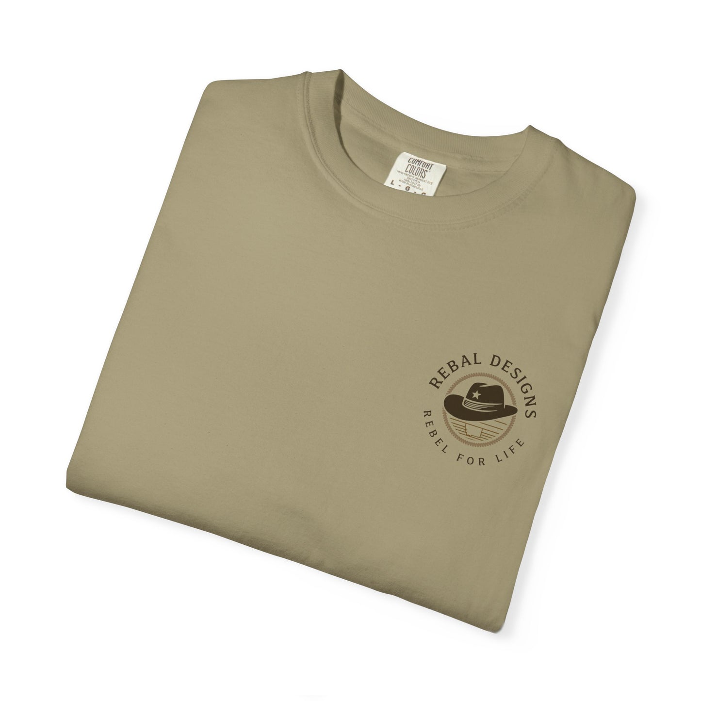 Copy of Rebel Skull T-Shirt - Unisex Garment-Dyed Tee for Free Spirits, Music Festivals, Casual Outings, Gifts for Him/Her, Everyday Wear