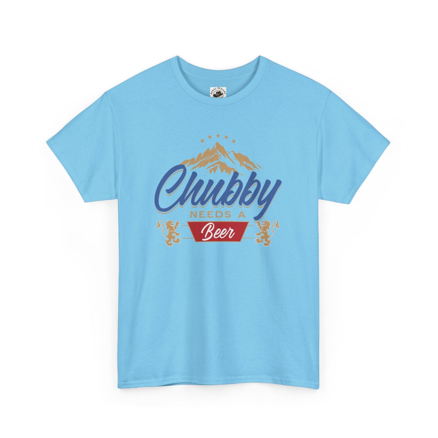 Chubby Needs a Beer T-Shirt, Funny Unisex Tee, Gift for Beer Lovers, Casual Wear, Summer BBQ Clothing, Birthday Present