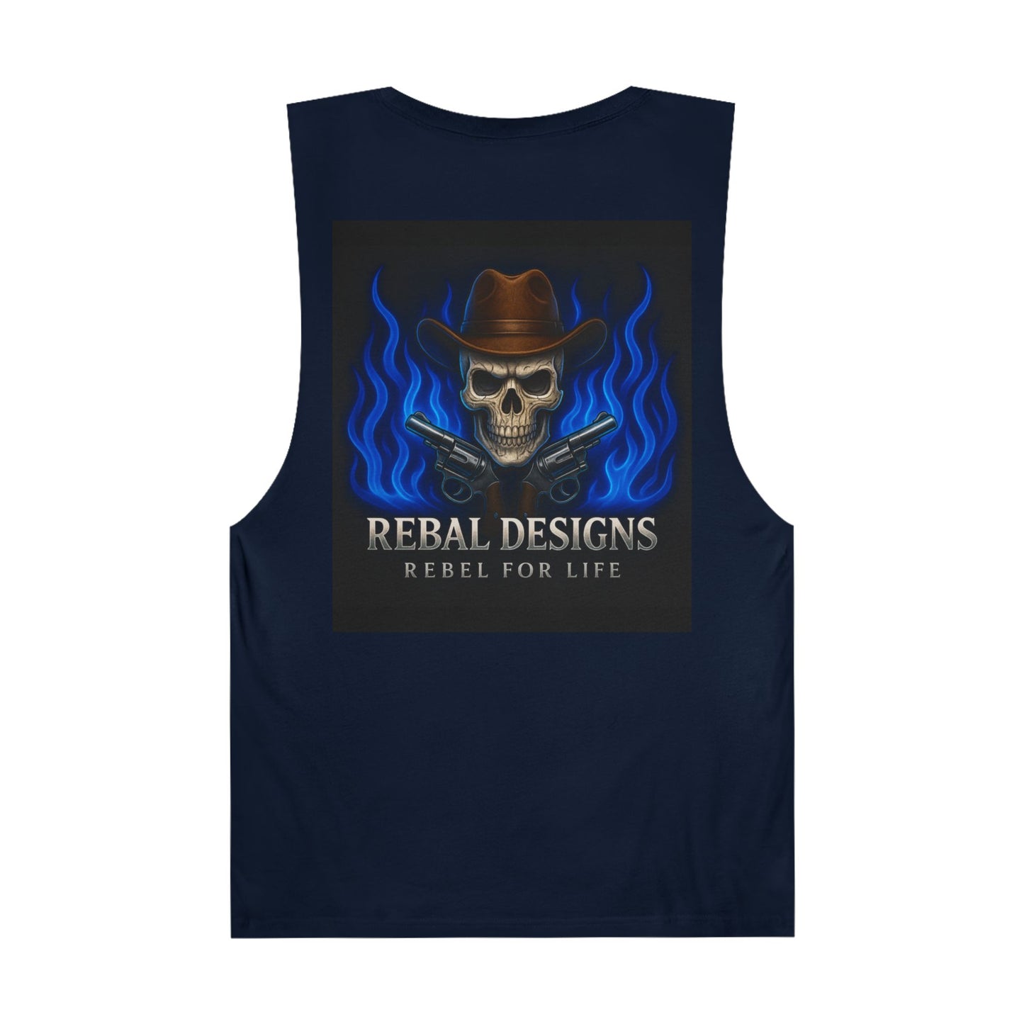 Unisex Graphic Tank Top - Rebel Designs, Perfect for Summer, Music Festivals, Everyday Wear, Gifts for Him/Her