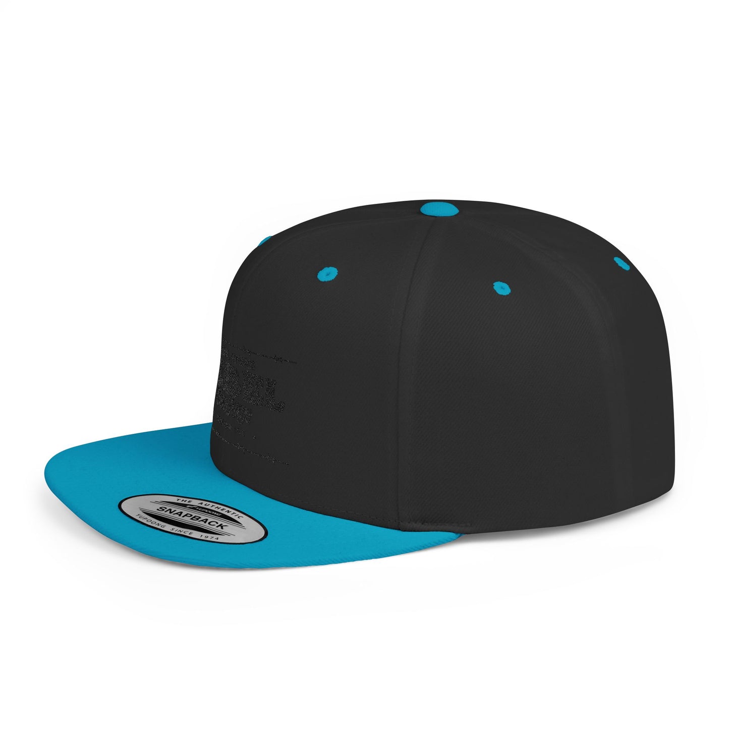 Rebel Snapback Hat, Trendy Flat Bill Cap, Urban Style Hat, Gift for Him, Casual Fashion Accessory