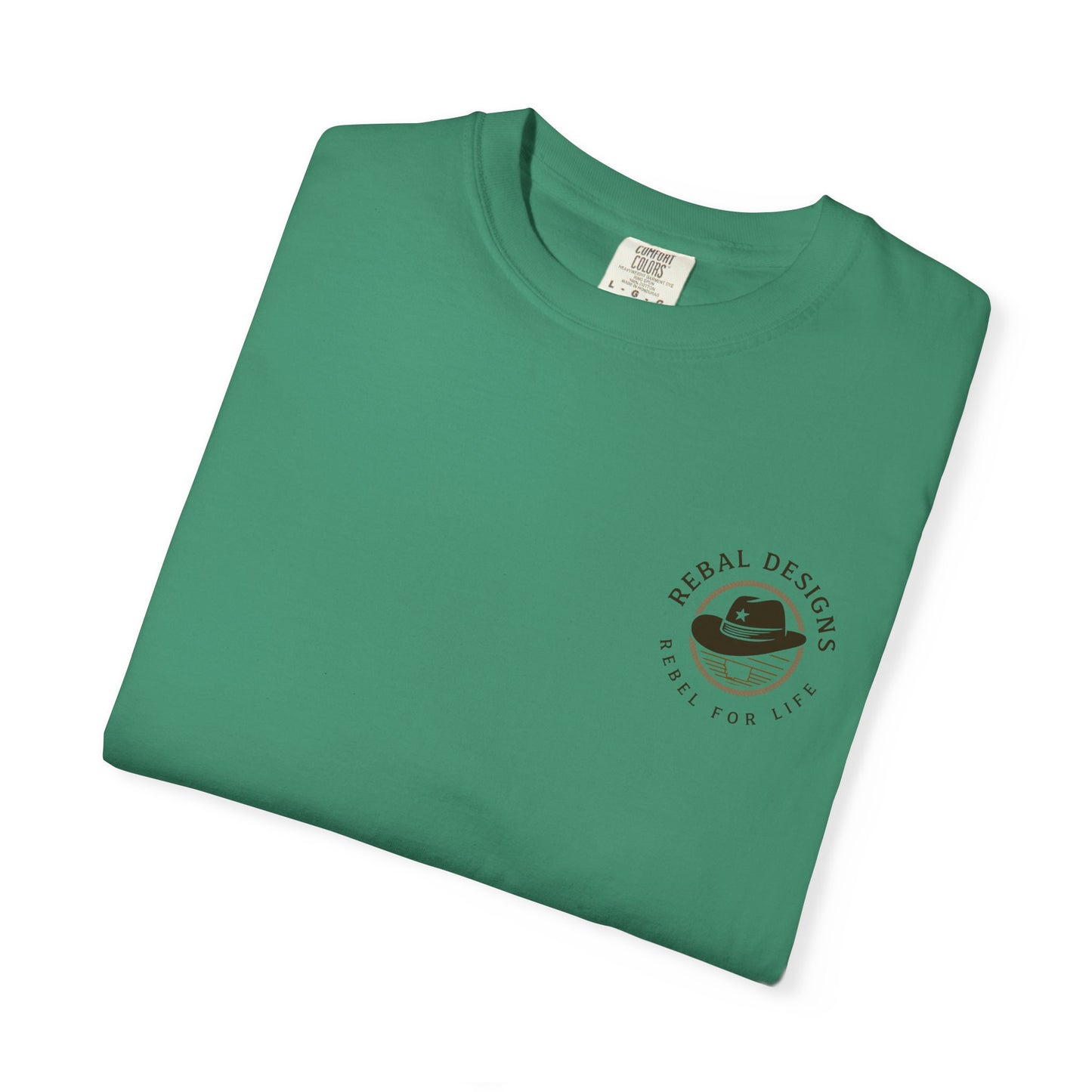 Copy of Rebel Skull T-Shirt - Unisex Garment-Dyed Tee for Free Spirits, Music Festivals, Casual Outings, Gifts for Him/Her, Everyday Wear