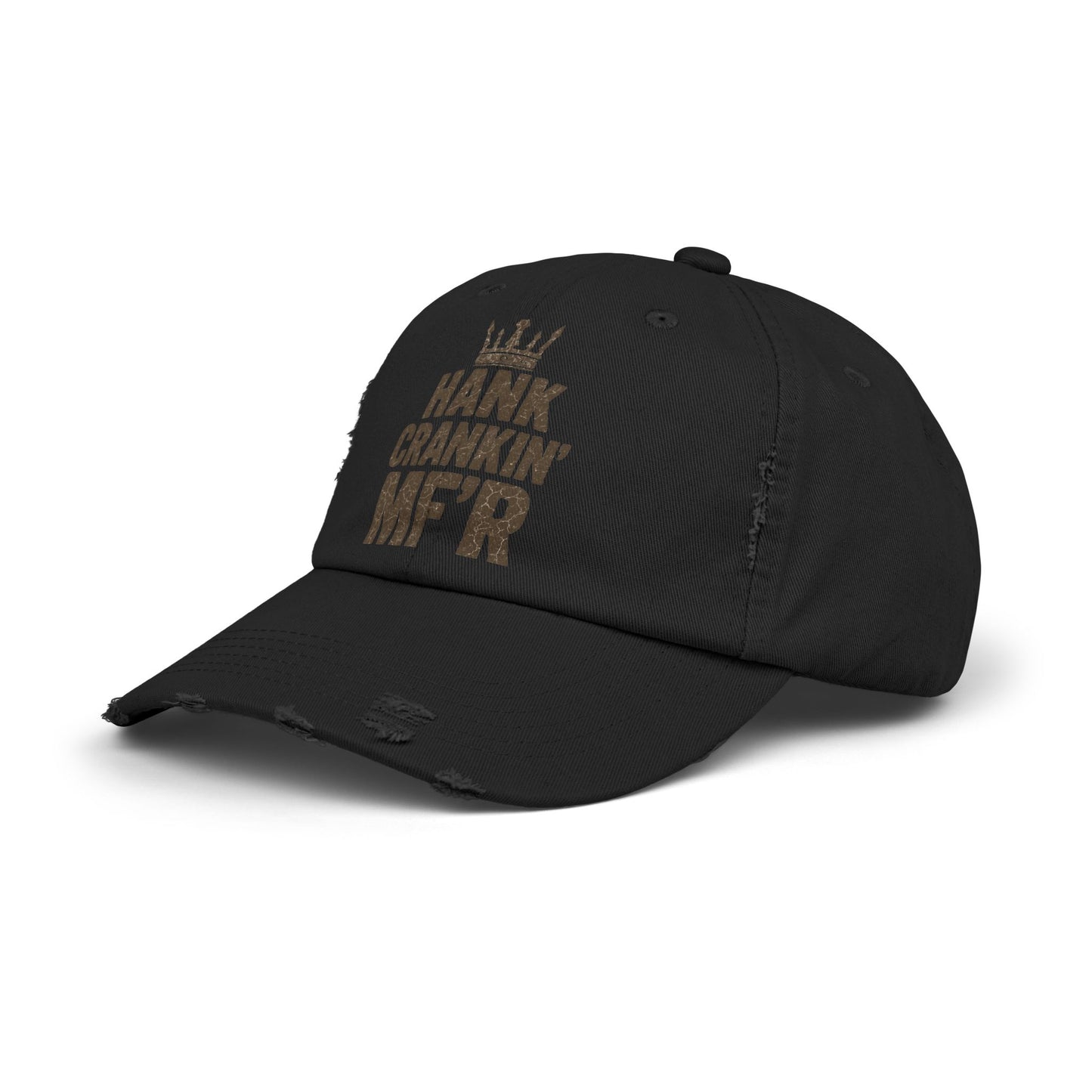 Distressed Unisex Cap - Trendy & Casual Headwear, Perfect for Music Lovers, Festivals, and Everyday Wear