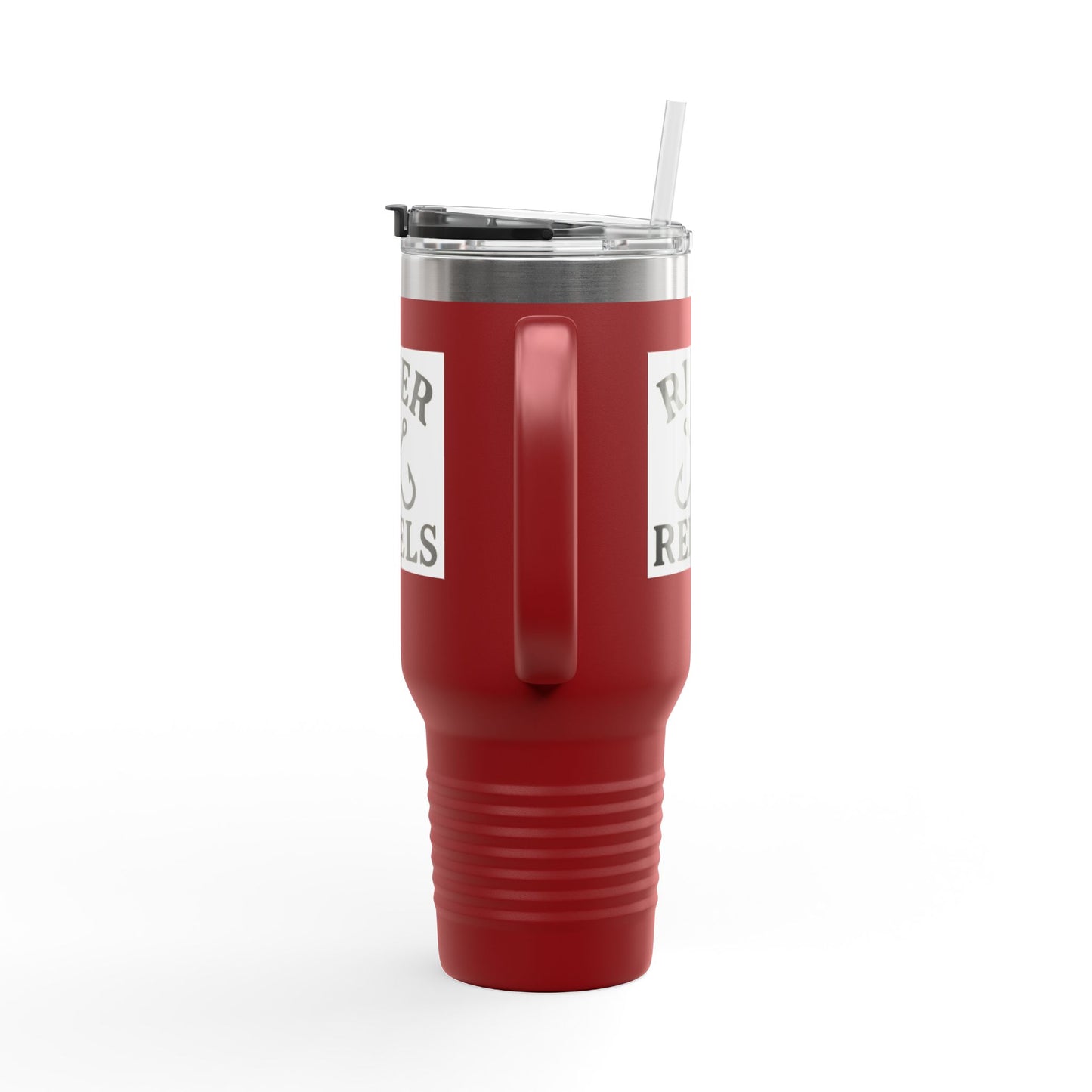 Insulated Travel Mug, 40oz - Perfect for Adventurers, Camping, Personalized Gift, Road Trips, Festivals, River Rebels Theme