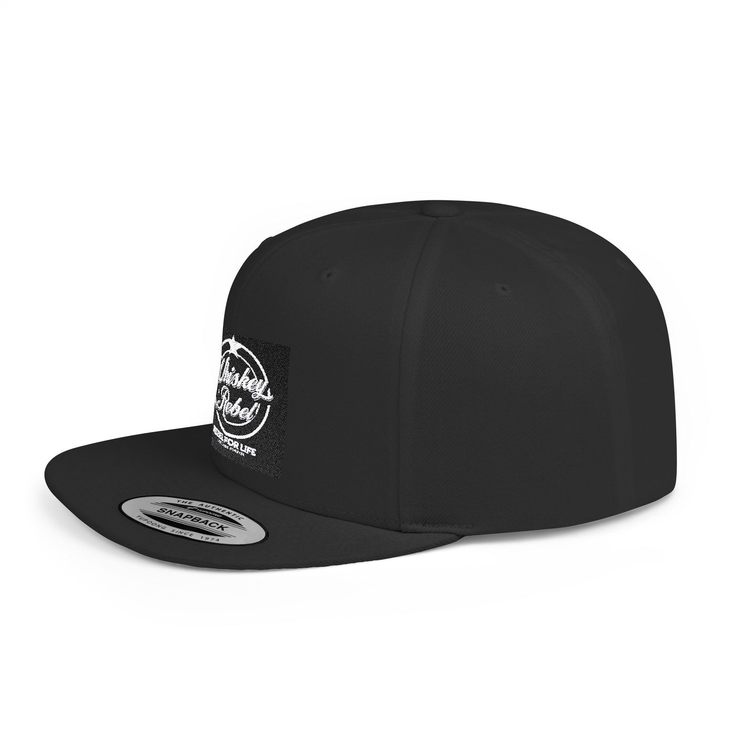 Whiskey Flask Flat Bill Snapback Hat, Stylish Men's Cap for Gifts, Trendy Summer Fashion, Beer Lover Accessories, Party Ready Gear