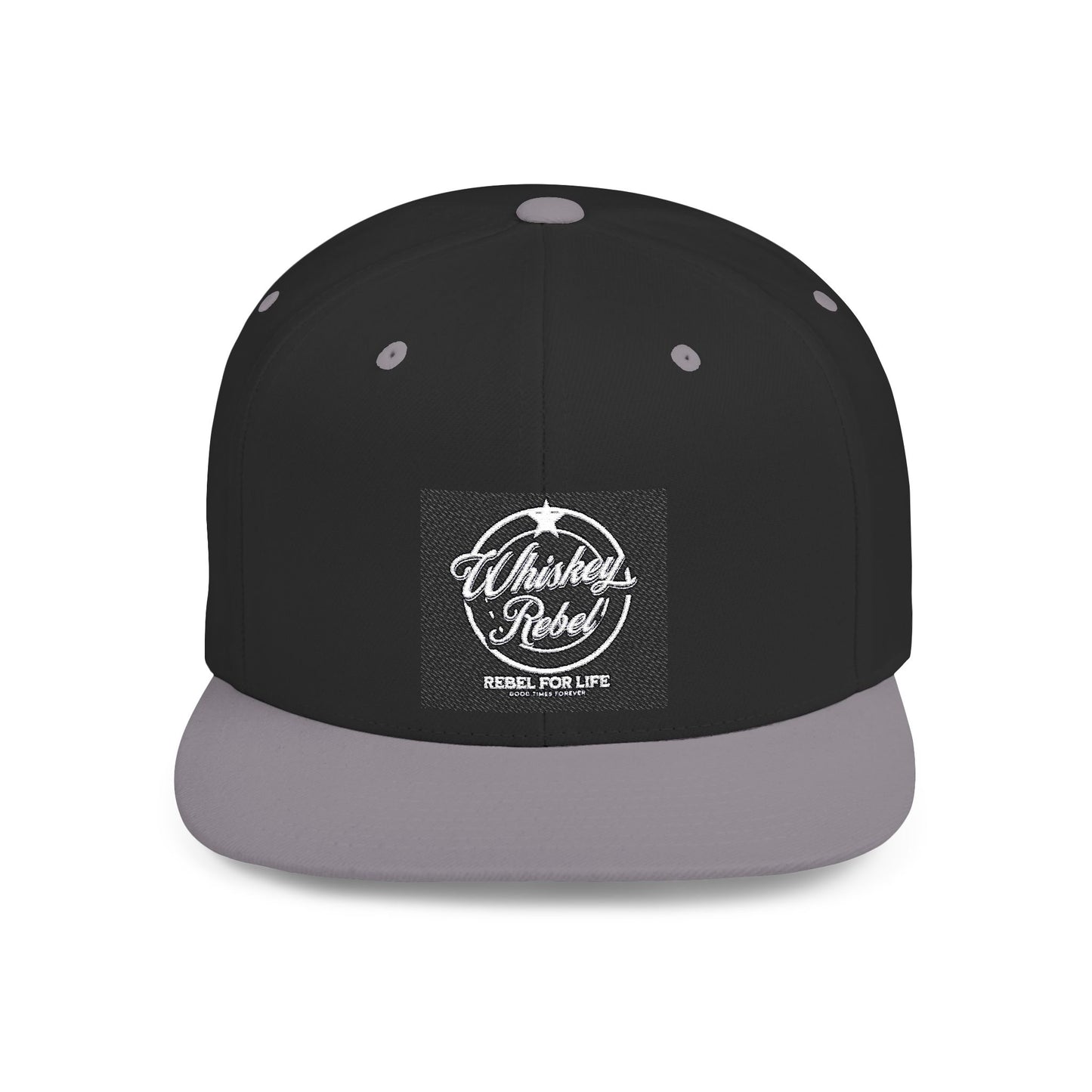 Whiskey Flask Flat Bill Snapback Hat, Stylish Men's Cap for Gifts, Trendy Summer Fashion, Beer Lover Accessories, Party Ready Gear
