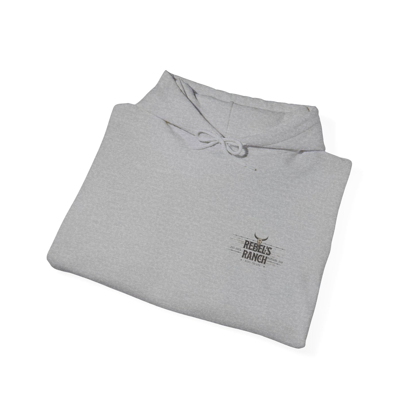 Rebels Ranch Hooded Sweatshirt | Cozy Casual Wear, Unisex Gift for Outdoorsy Friends, Perfect for Events and Relaxation