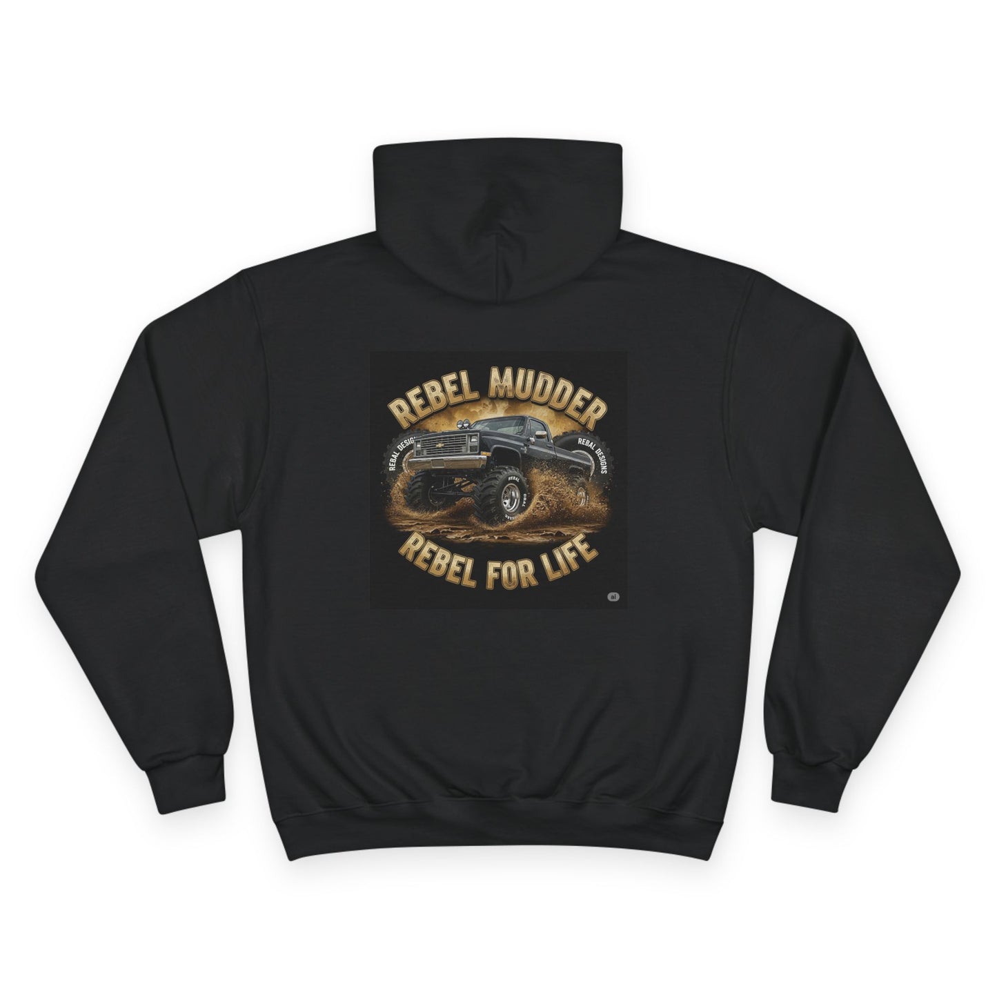 Rebel Mudder Hoodie – Perfect for Off-Road Adventurers, Outdoor Enthusiasts, Gifts for Him, Casual Wear, Rebel Designs