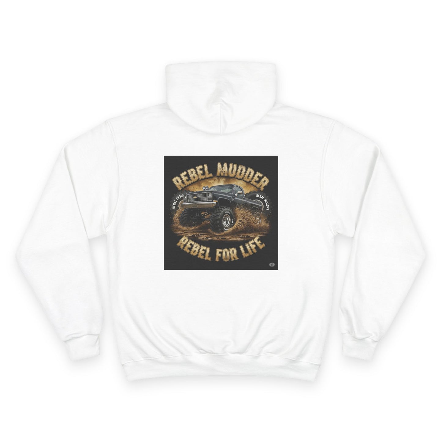 Rebel Mudder Hoodie – Perfect for Off-Road Adventurers, Outdoor Enthusiasts, Gifts for Him, Casual Wear, Rebel Designs