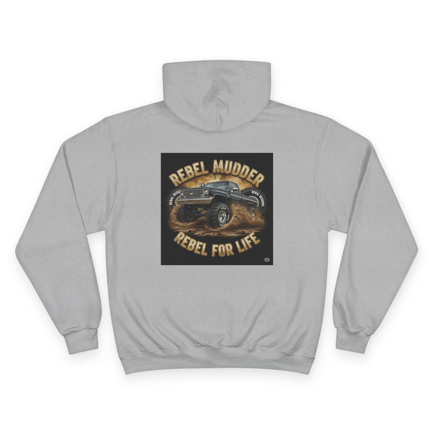 Rebel Mudder Hoodie – Perfect for Off-Road Adventurers, Outdoor Enthusiasts, Gifts for Him, Casual Wear, Rebel Designs
