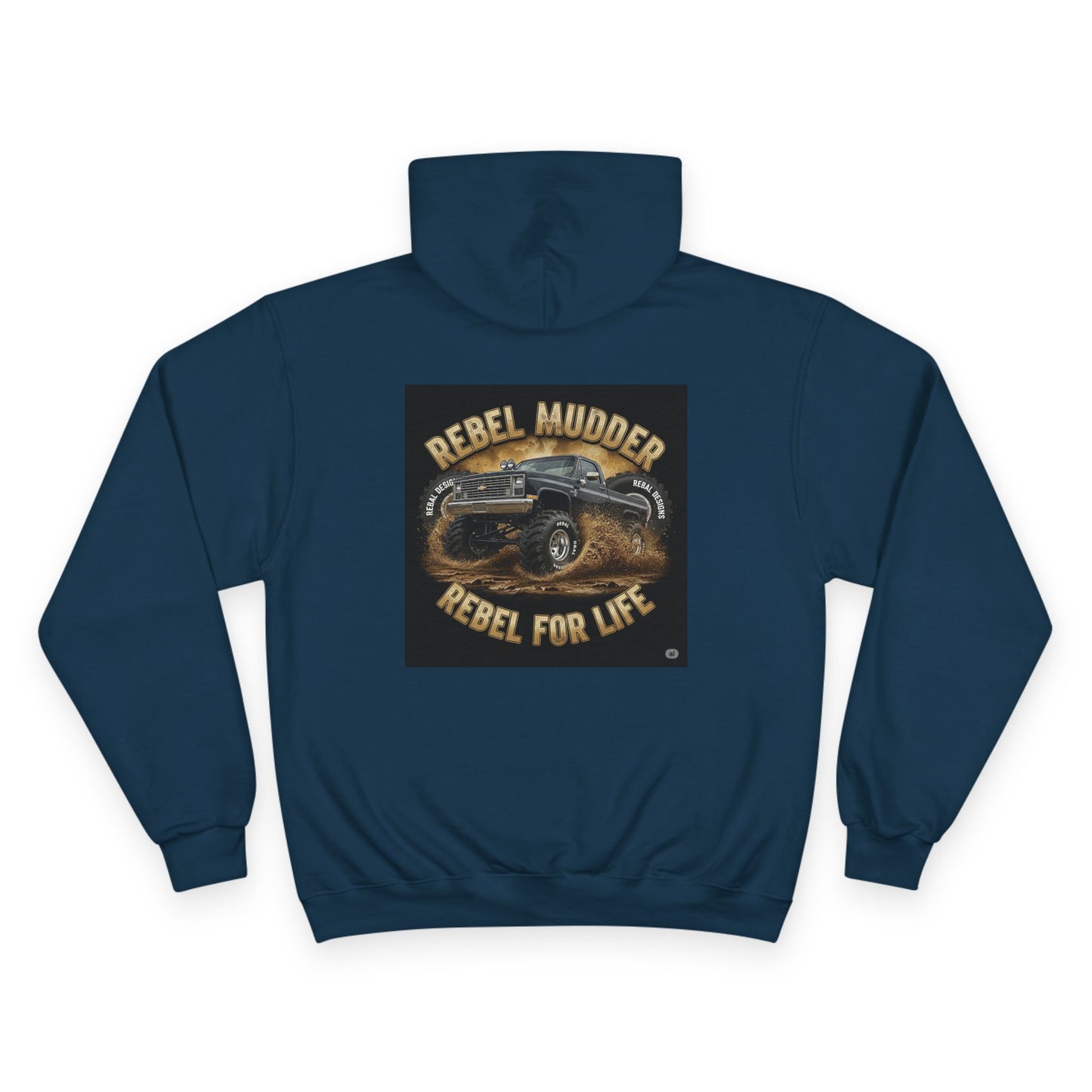 Rebel Mudder Hoodie – Perfect for Off-Road Adventurers, Outdoor Enthusiasts, Gifts for Him, Casual Wear, Rebel Designs