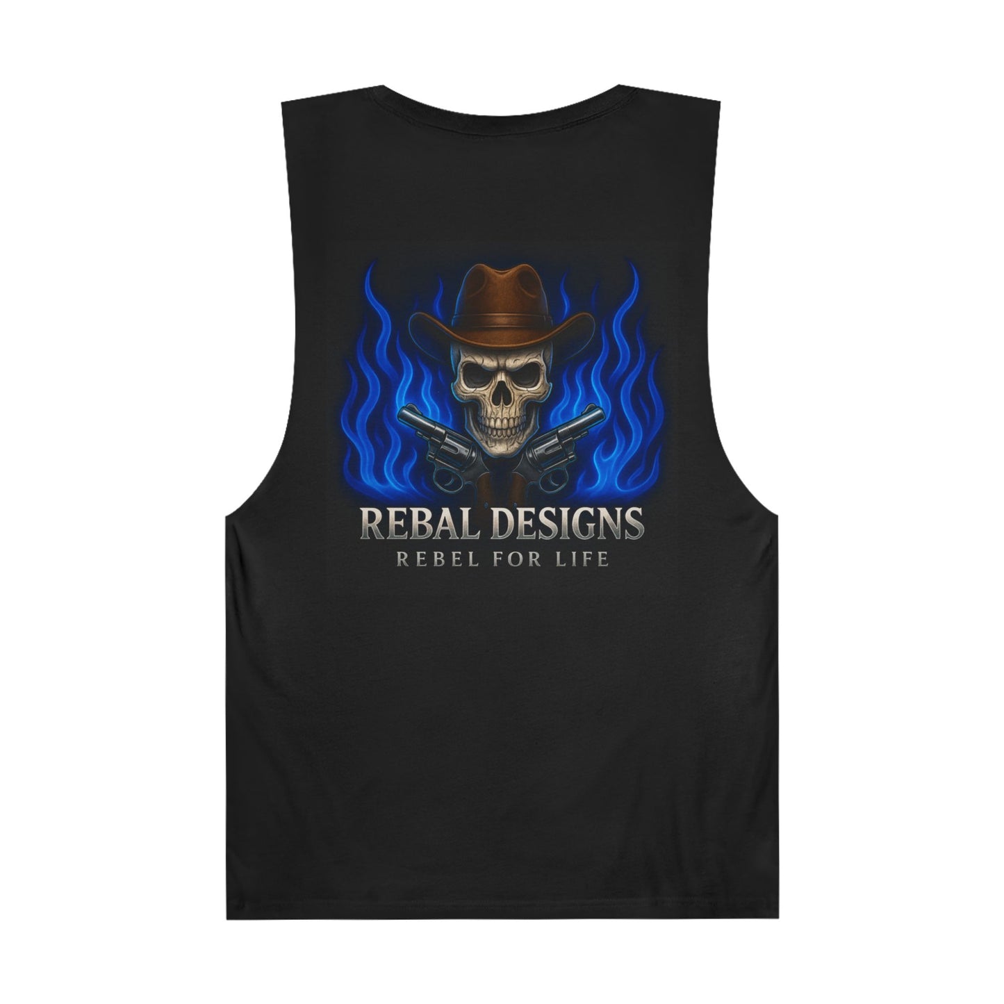 Unisex Graphic Tank Top - Rebel Designs, Perfect for Summer, Music Festivals, Everyday Wear, Gifts for Him/Her