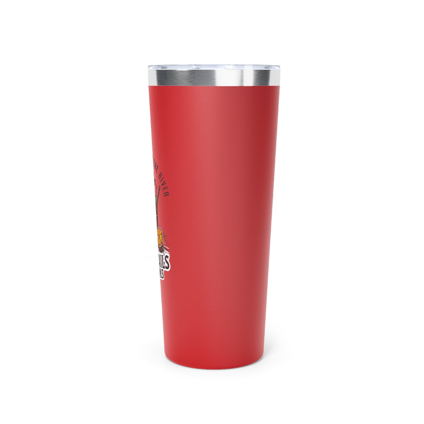 Cocktail Hour Copper Tumbler - Insulated Drinkware for Happy Hour, Outdoor Parties, Tailgating, Gift Idea