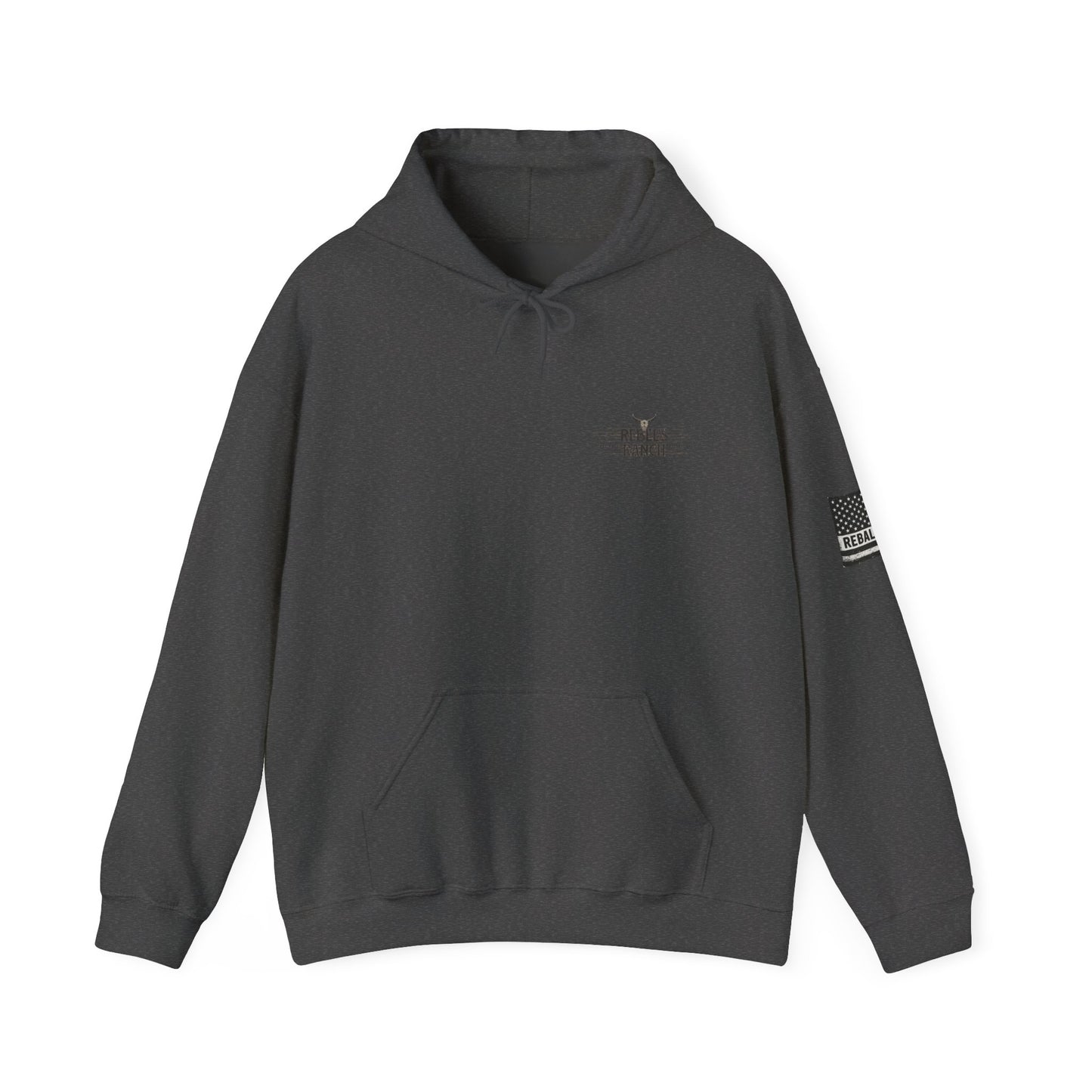 Rebels Ranch Hooded Sweatshirt | Cozy Casual Wear, Unisex Gift for Outdoorsy Friends, Perfect for Events and Relaxation