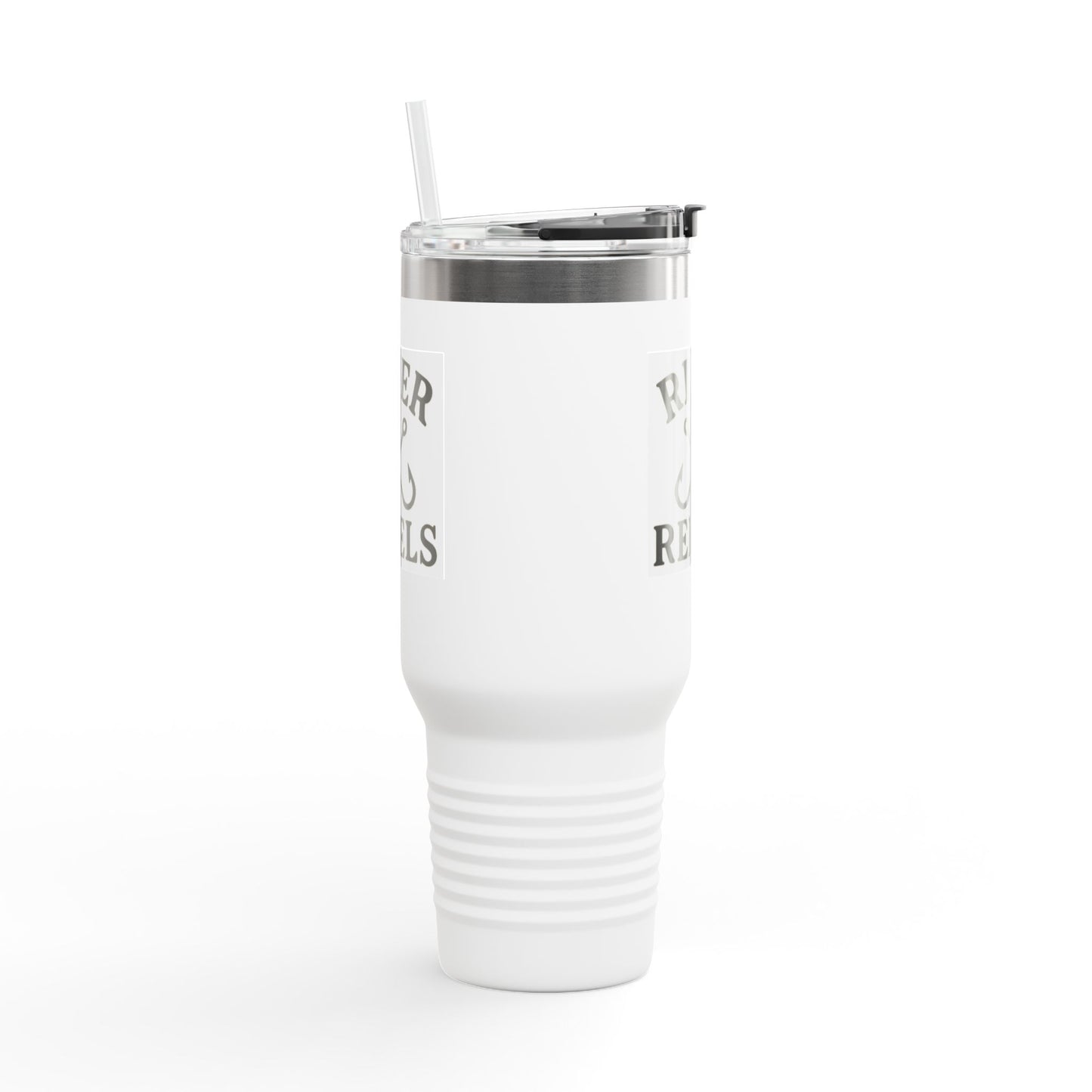 Insulated Travel Mug, 40oz - Perfect for Adventurers, Camping, Personalized Gift, Road Trips, Festivals, River Rebels Theme
