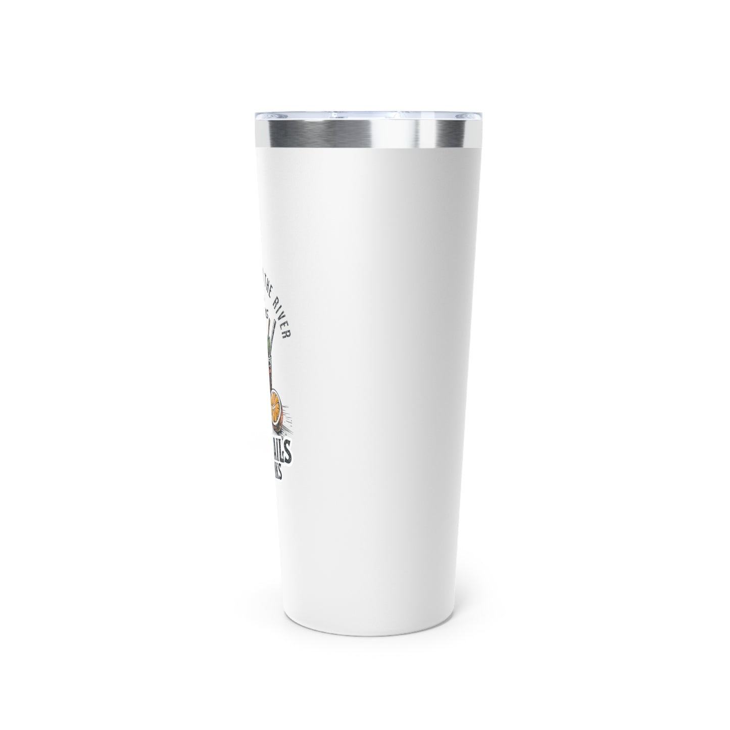 Cocktail Hour Copper Tumbler - Insulated Drinkware for Happy Hour, Outdoor Parties, Tailgating, Gift Idea