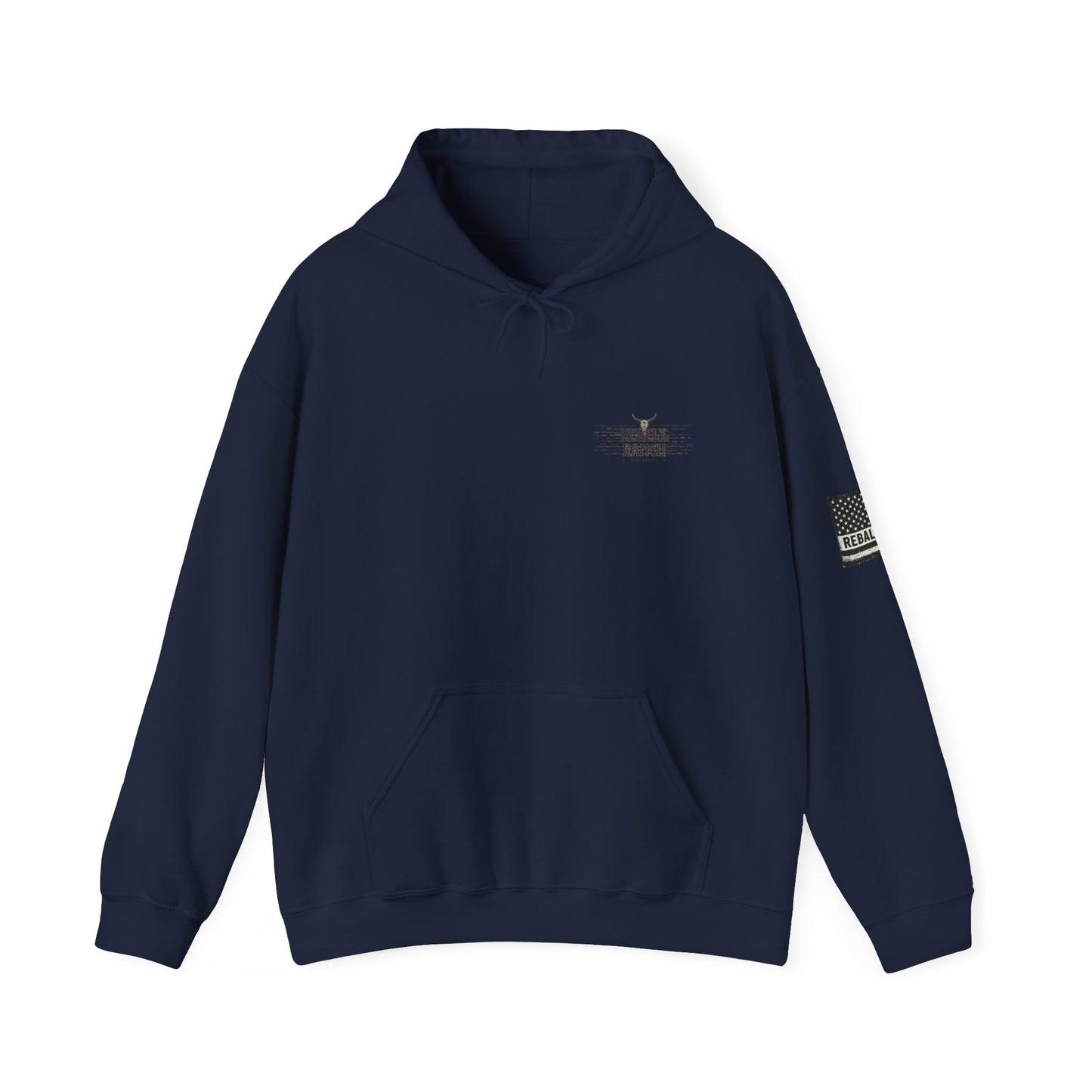 Rebels Ranch Hooded Sweatshirt | Cozy Casual Wear, Unisex Gift for Outdoorsy Friends, Perfect for Events and Relaxation