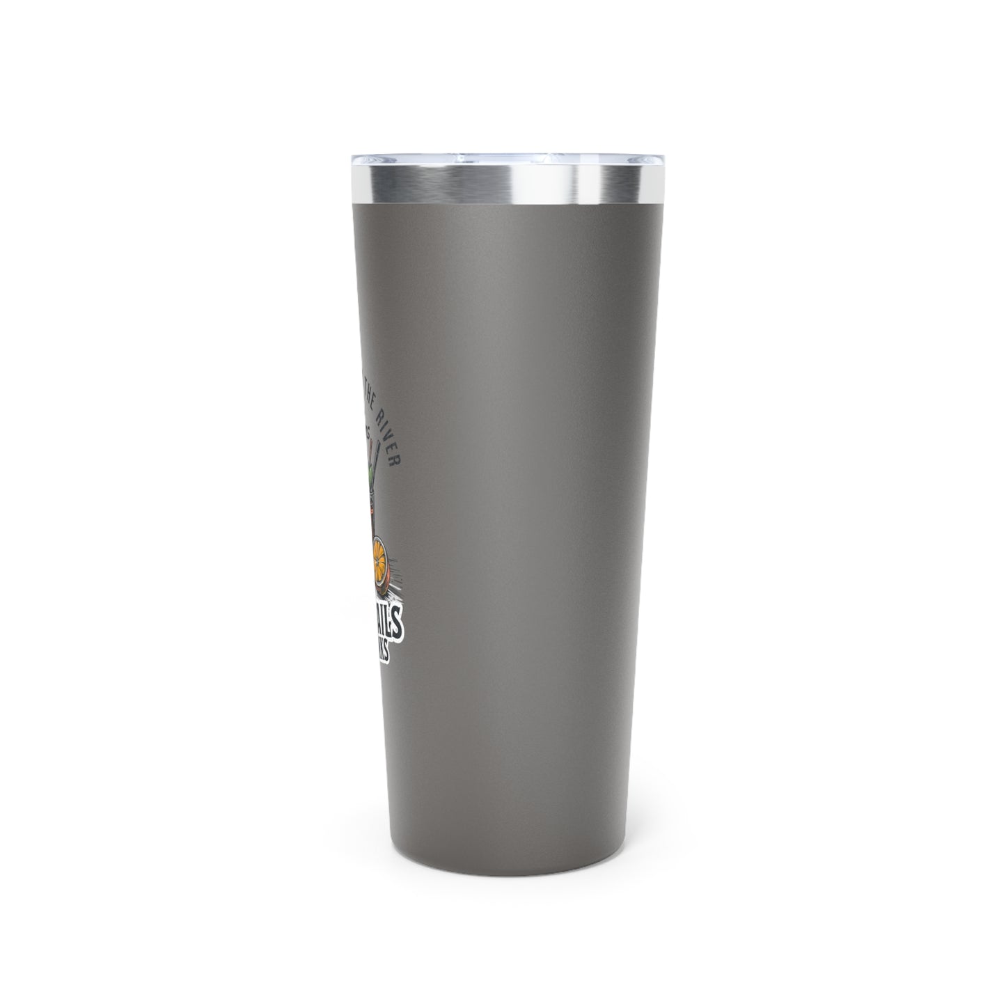 Cocktail Hour Copper Tumbler - Insulated Drinkware for Happy Hour, Outdoor Parties, Tailgating, Gift Idea