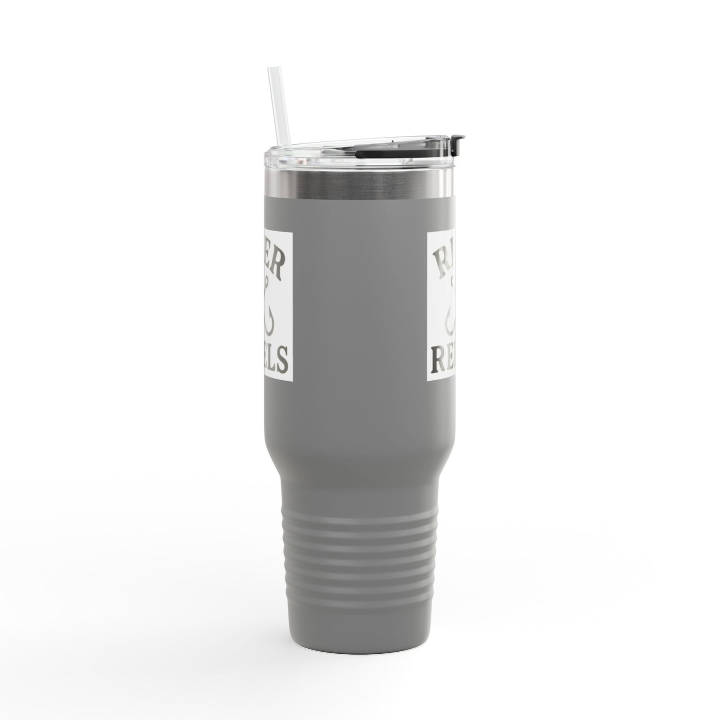 Insulated Travel Mug, 40oz - Perfect for Adventurers, Camping, Personalized Gift, Road Trips, Festivals, River Rebels Theme