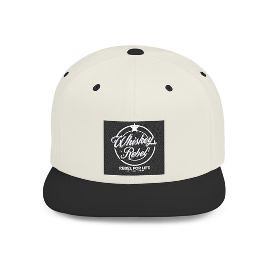 Whiskey Flask Flat Bill Snapback Hat, Stylish Men's Cap for Gifts, Trendy Summer Fashion, Beer Lover Accessories, Party Ready Gear