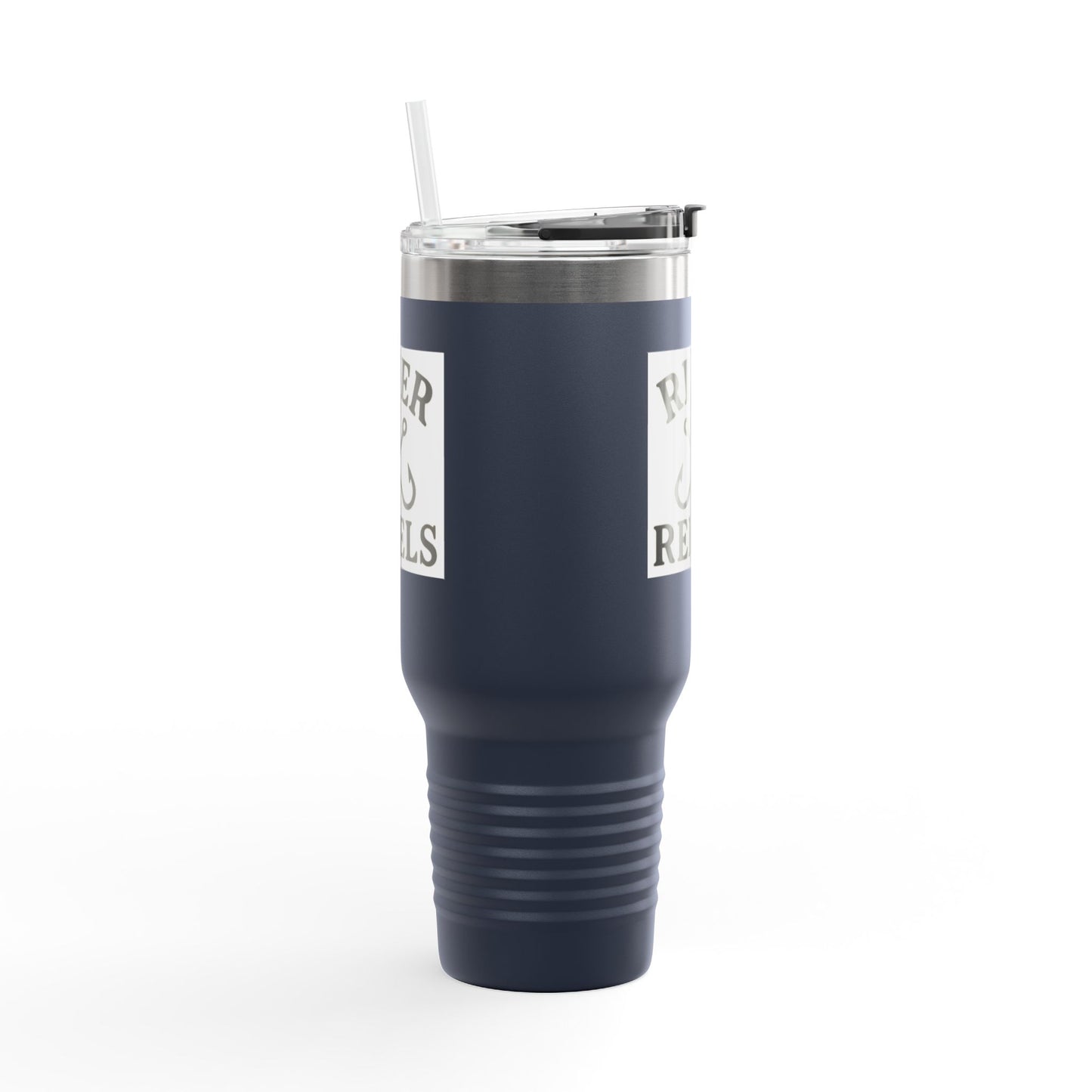 Insulated Travel Mug, 40oz - Perfect for Adventurers, Camping, Personalized Gift, Road Trips, Festivals, River Rebels Theme