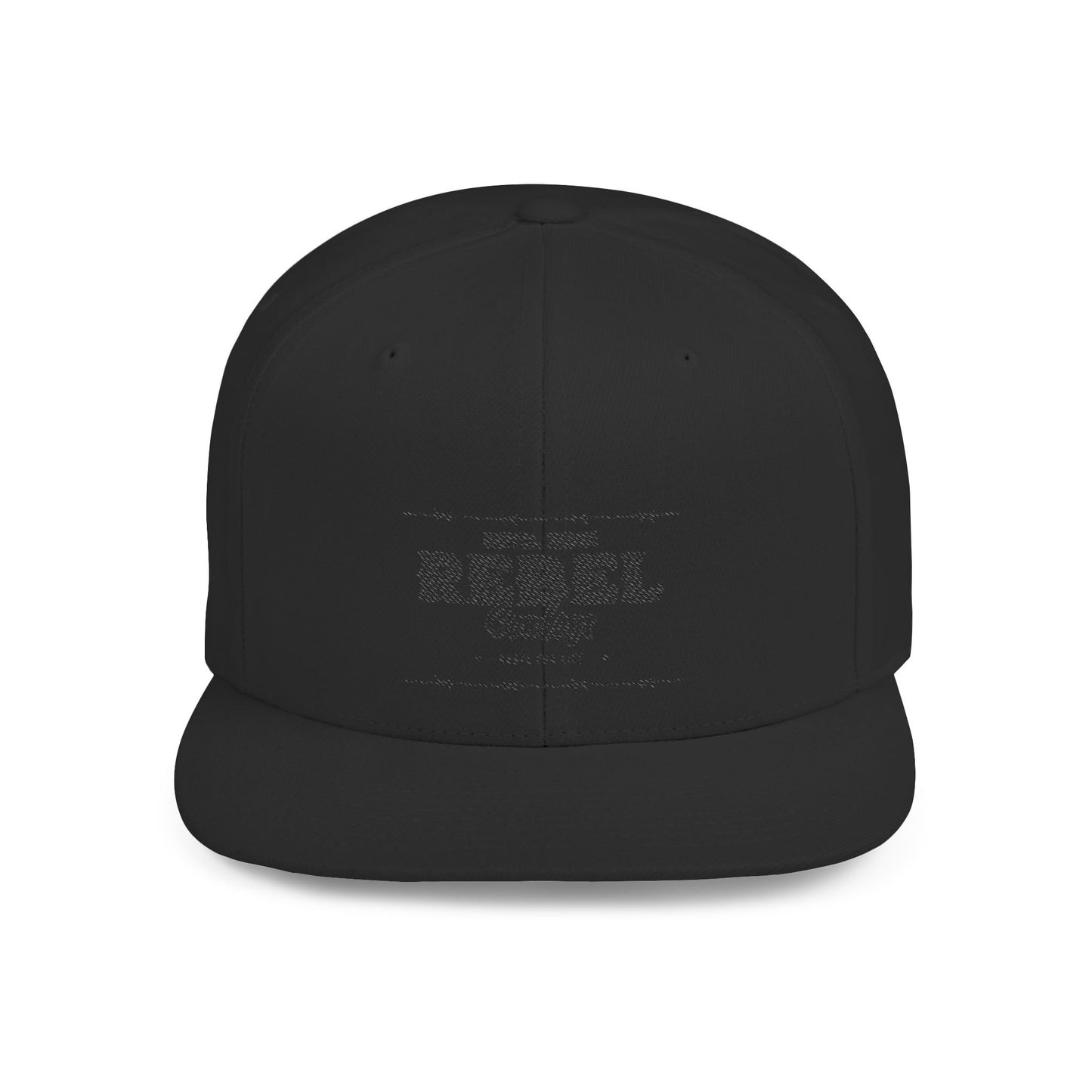 Rebel Snapback Hat, Trendy Flat Bill Cap, Urban Style Hat, Gift for Him, Casual Fashion Accessory