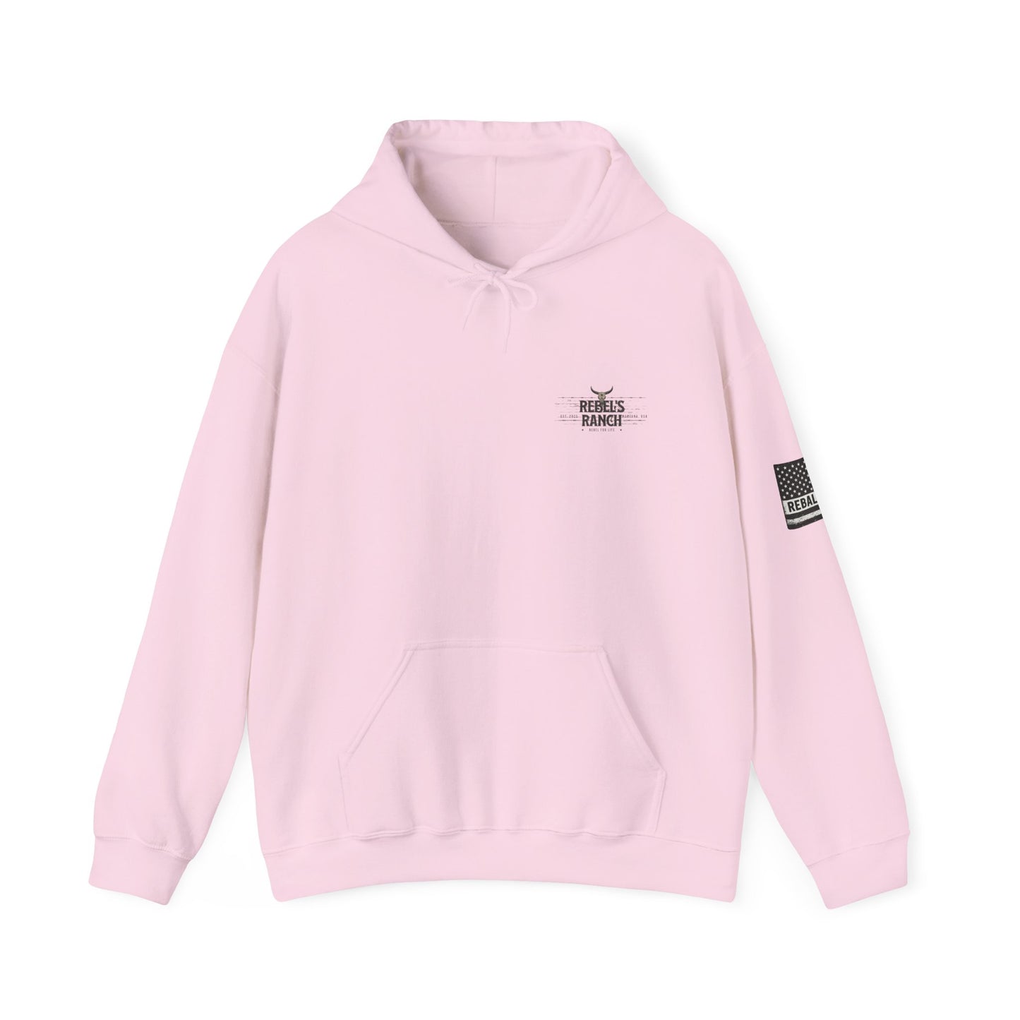 Rebels Ranch Hooded Sweatshirt | Cozy Casual Wear, Unisex Gift for Outdoorsy Friends, Perfect for Events and Relaxation